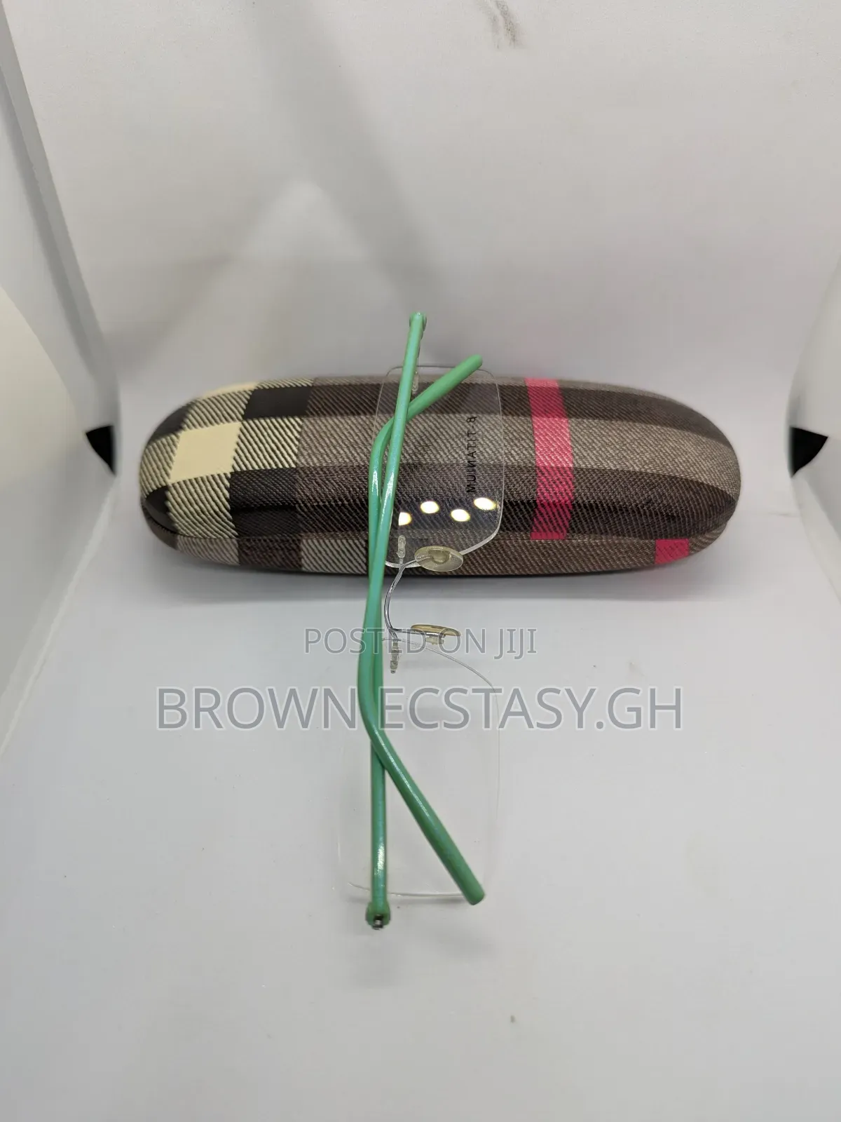 B-Titanium Rimless Glasses