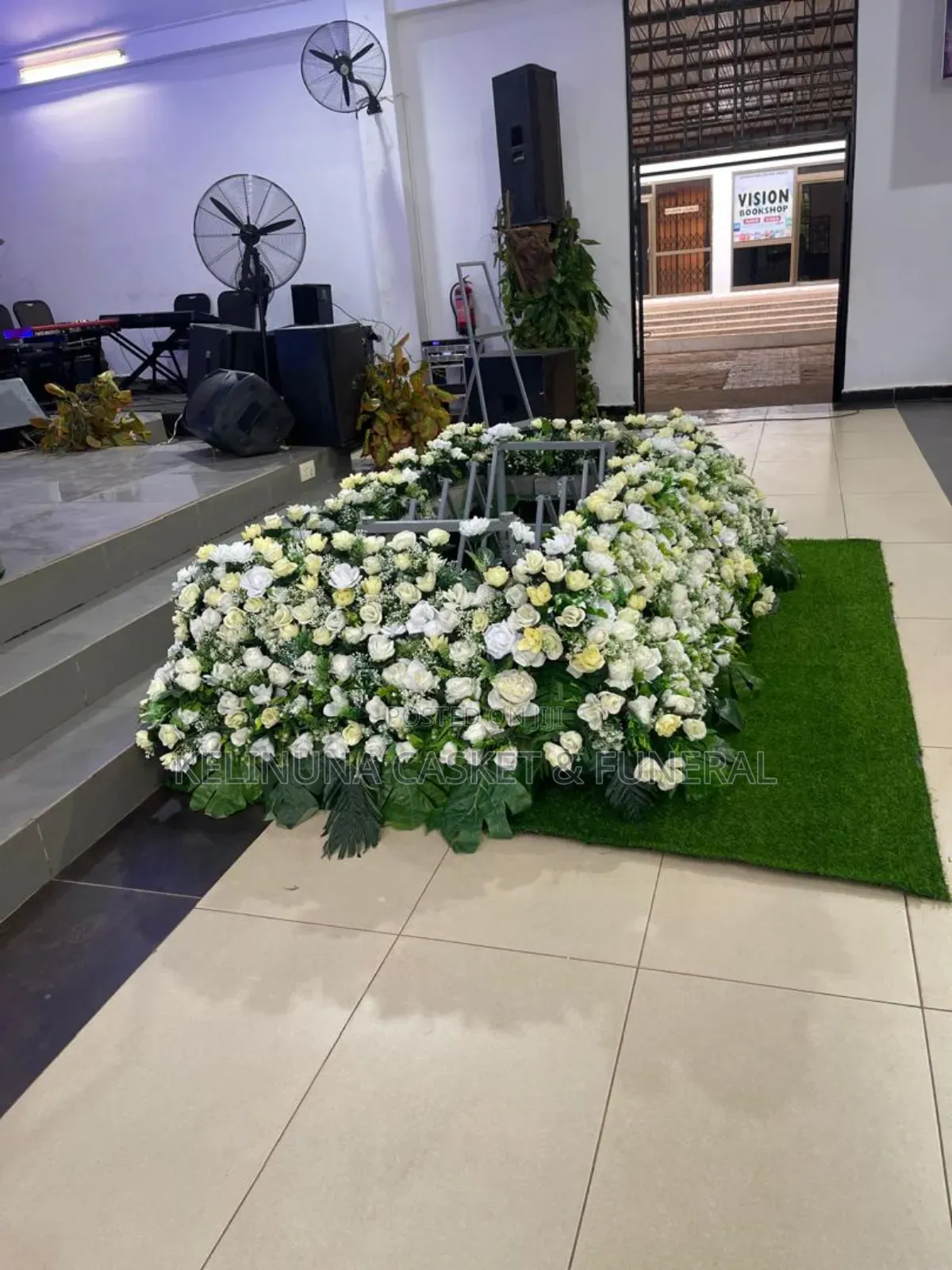 Floral Around Casket