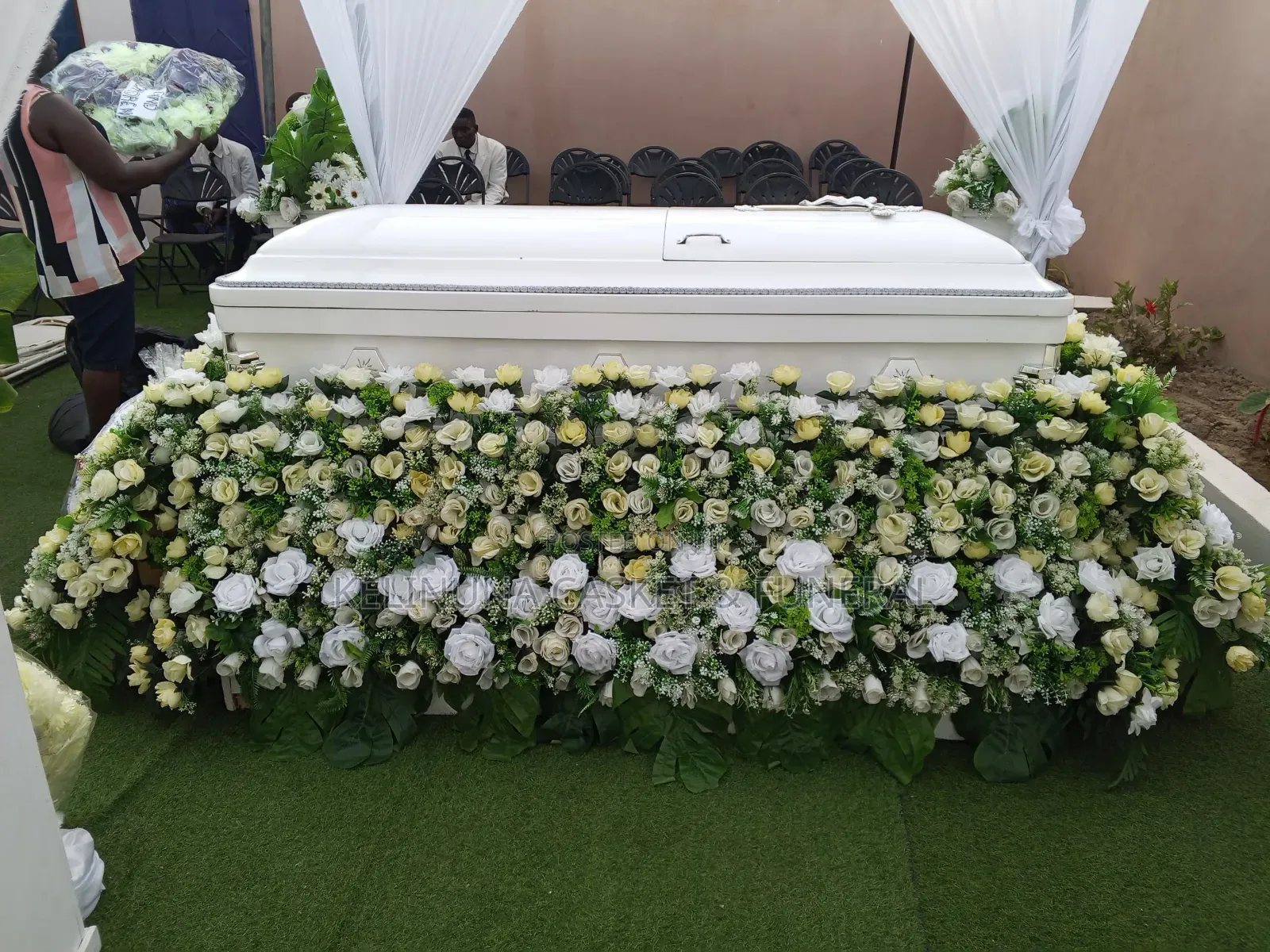 Floral Around Casket