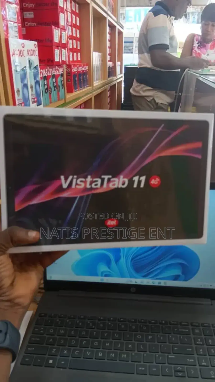 New Itel VistaTab 11 64 GB Black
