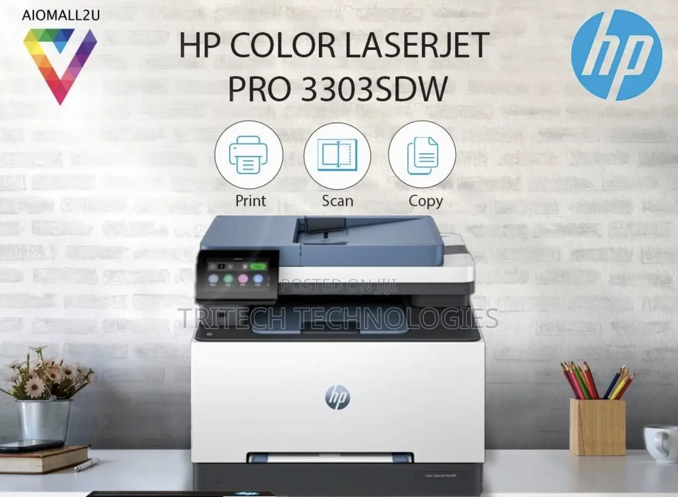 Hp Laserjet MFP Pro 3303sdw A4 3 1n 1 Printer