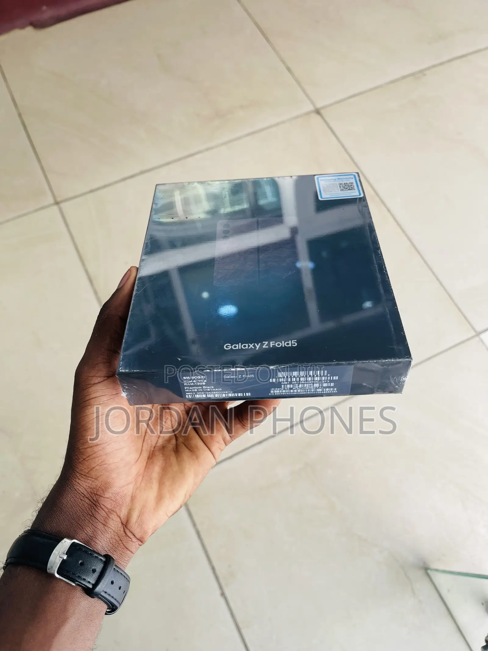 New Samsung Galaxy Z Fold 5 512 GB Black