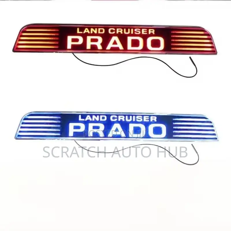 Prado Tyre Cover Sticker Light Available
