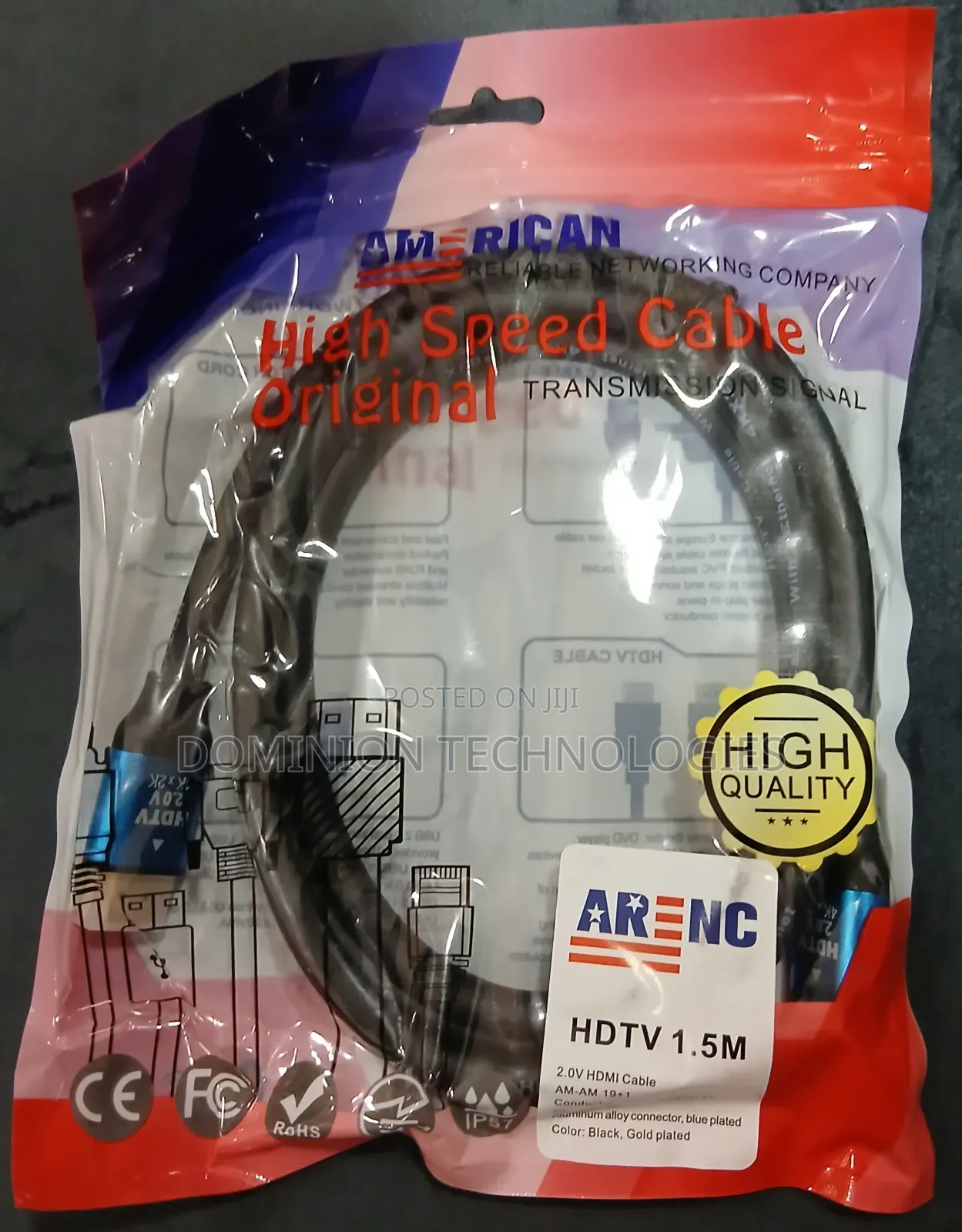 1.5m HDTV American High Speed Original Cable