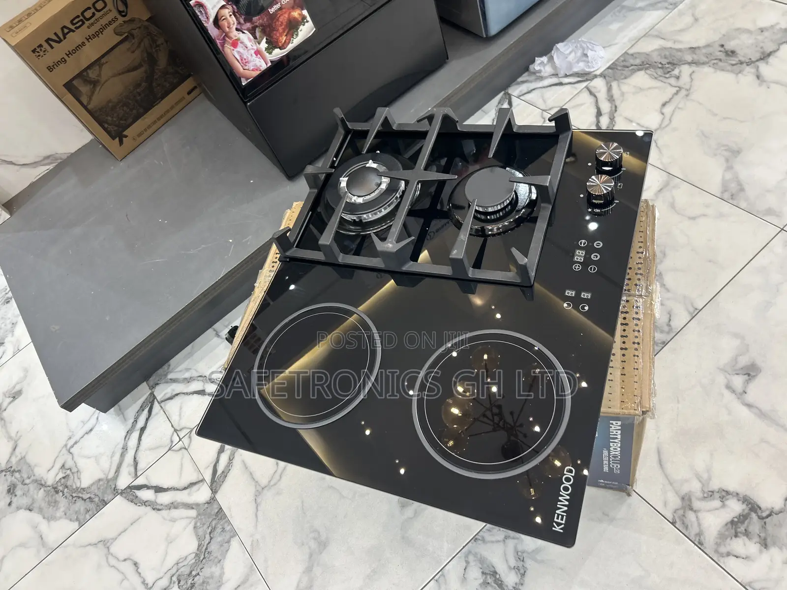 Get Fabulous Kenwood 2+2 Electric Gas in-Built Cooker