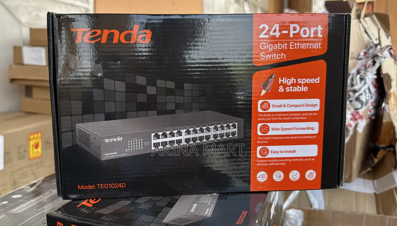 Tenda 24-Port Gigabit Ethernet Switch Teg1024gd