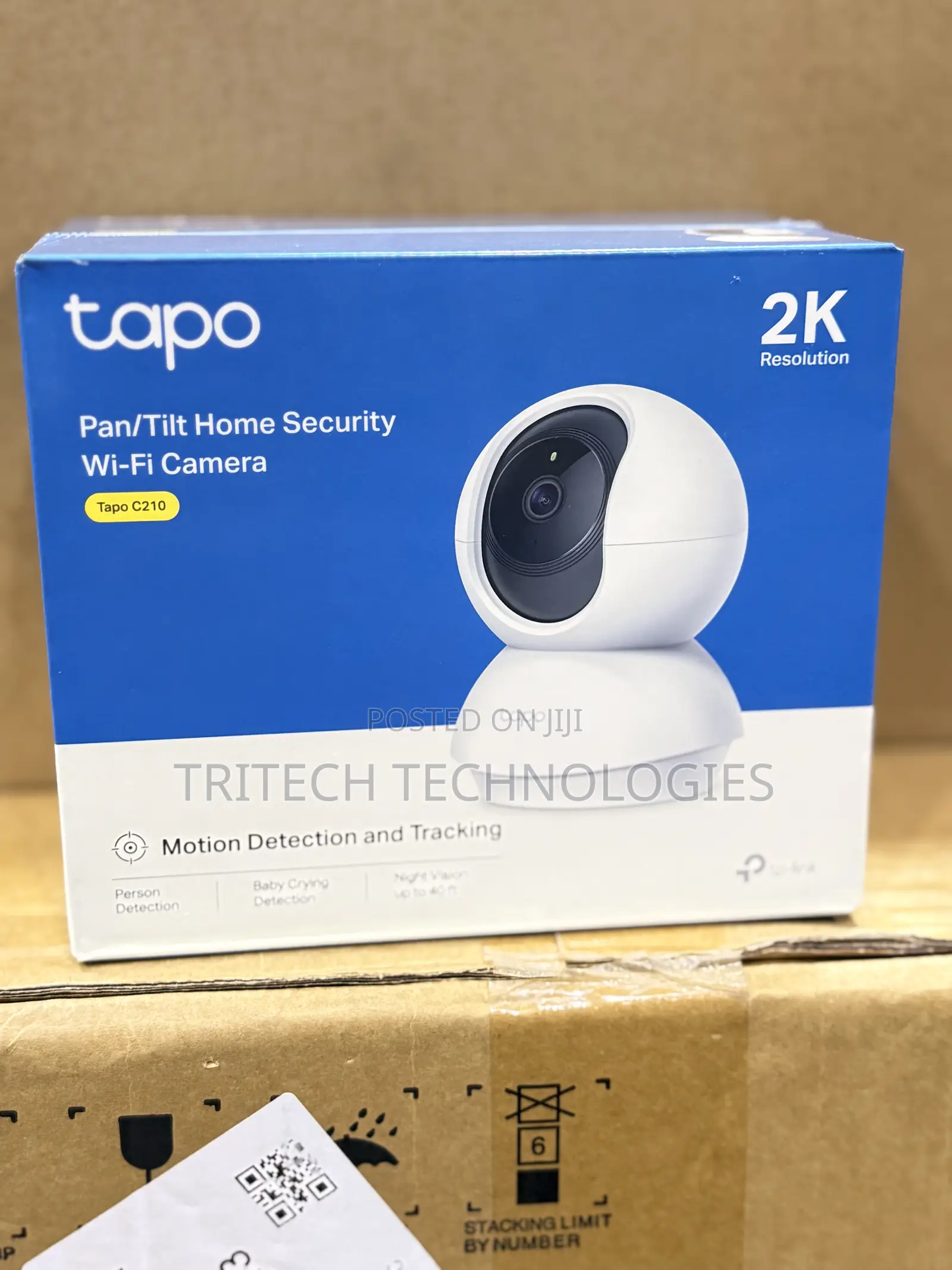 Tp-Link Tapo C210 Indoor Wifi Canera Pan/Tait 3mp