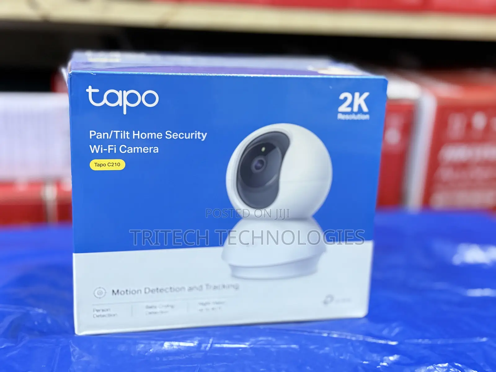 Tp-Link Tapo C210 Indoor Wifi Canera Pan/Tait 3mp