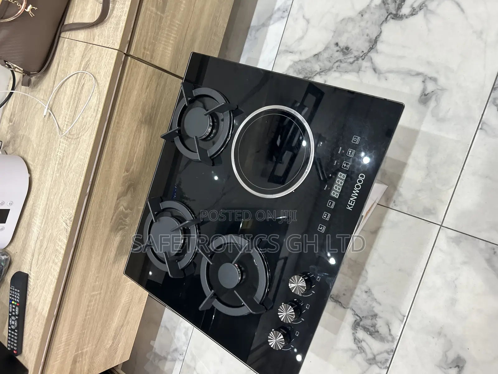 Long Lasting Kenwood 3+1 Electric Gas Black Built-in Cooker