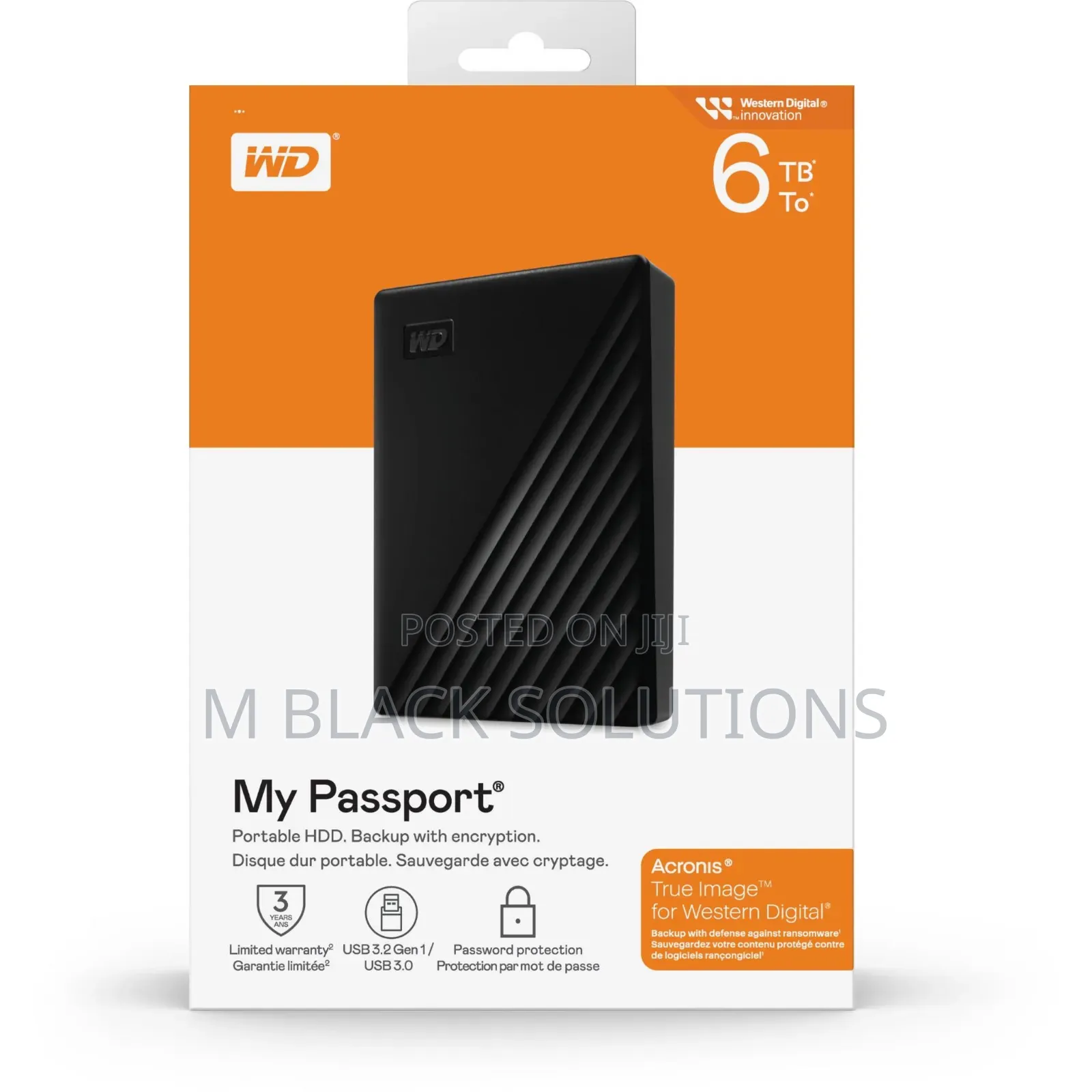 Wd My Passport 6tb External Hard Drive