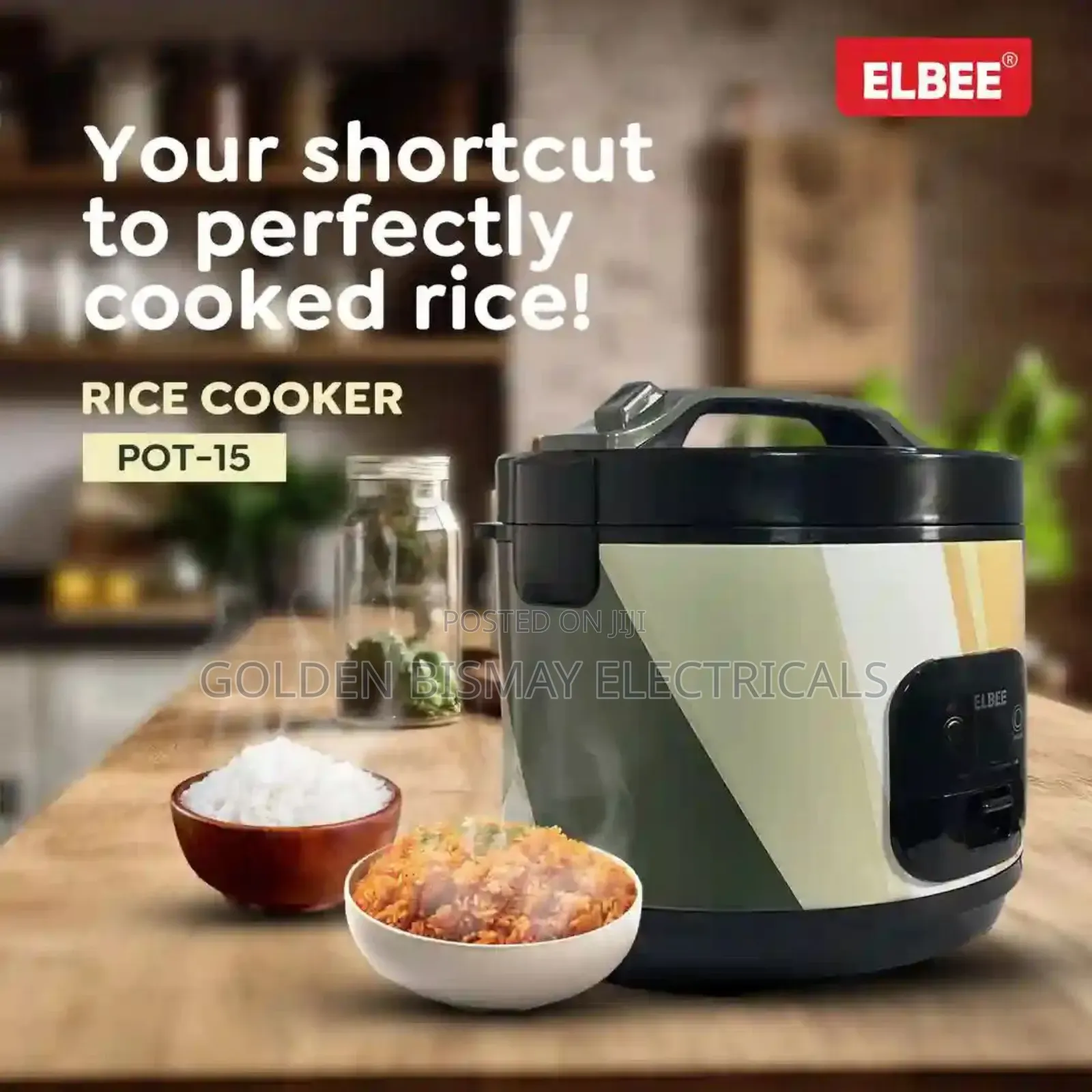 Elbee 1.5 Liter Rice Cooker
