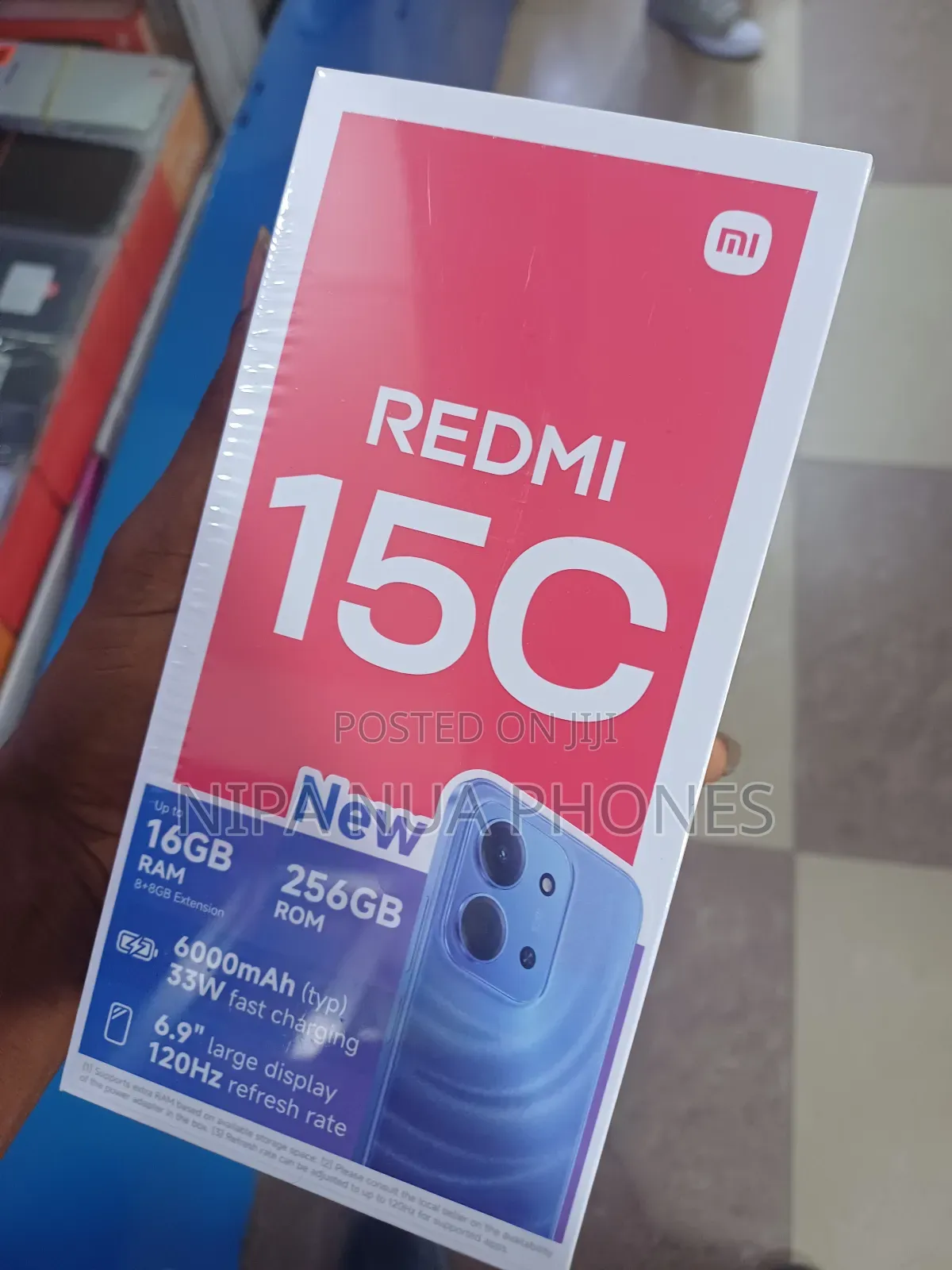 New Xiaomi Redmi 15C 4G 256 GB Black