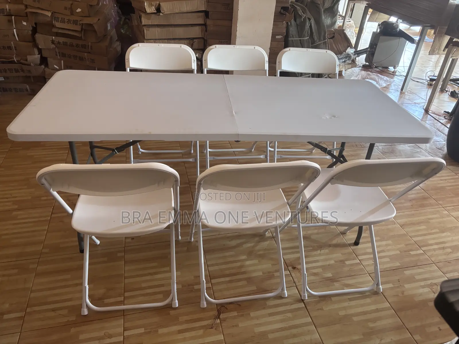 6 Seater Event Table And Chairs