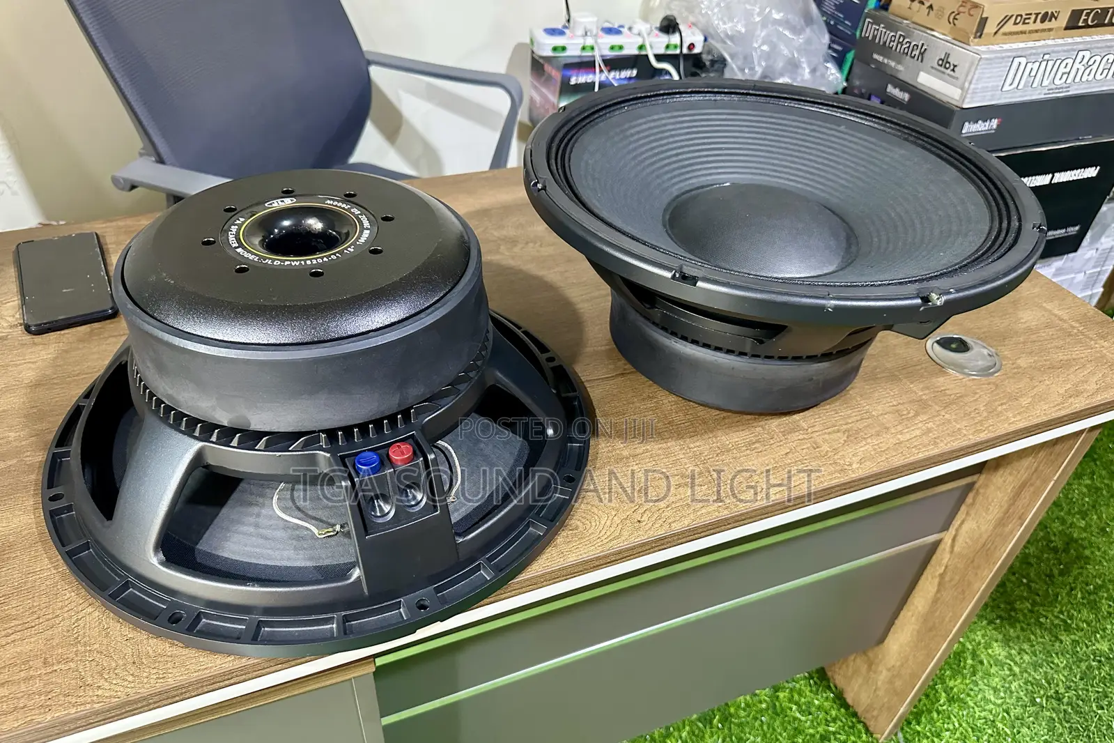 Jld 15 Inches 2000 Watts Double Magnet - Pair