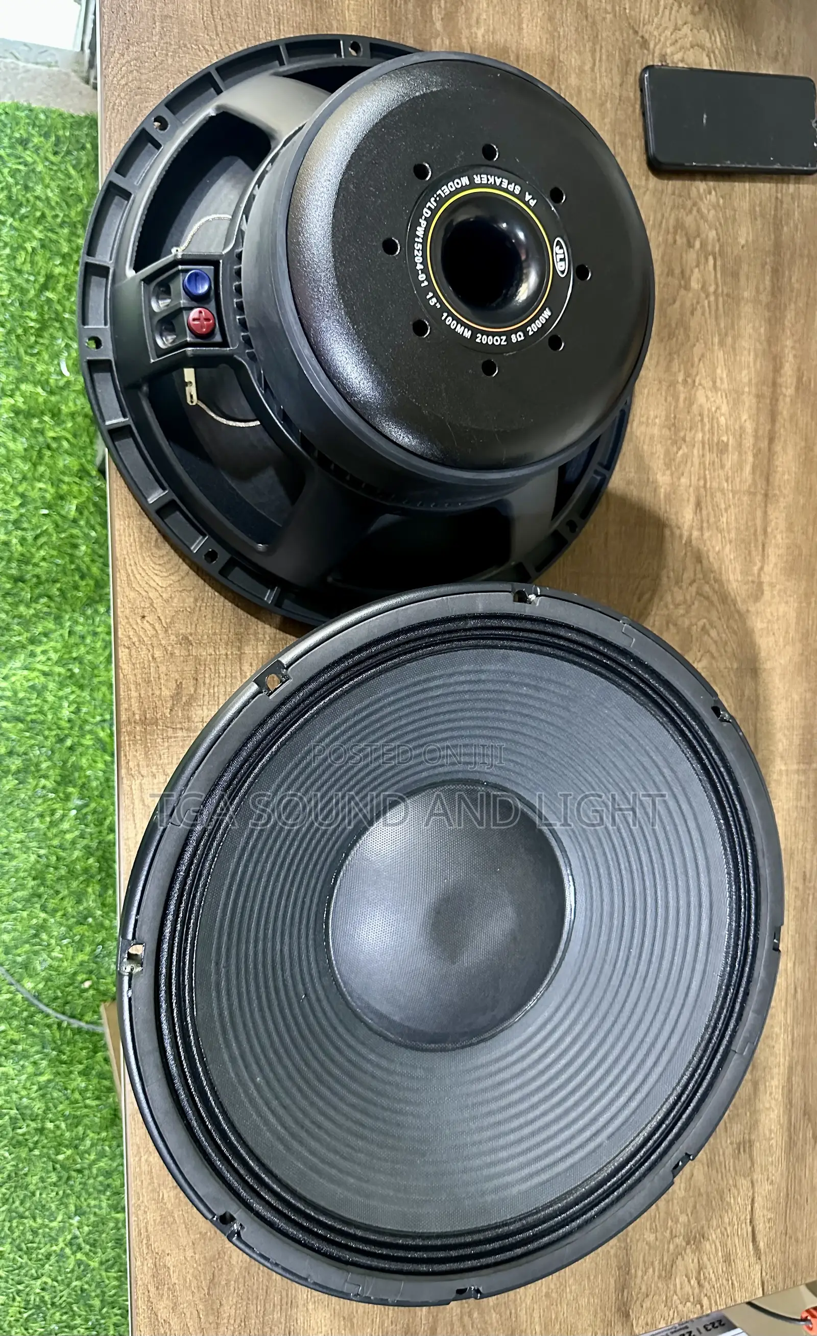 Jld 15 Inches 2000 Watts Double Magnet - Pair