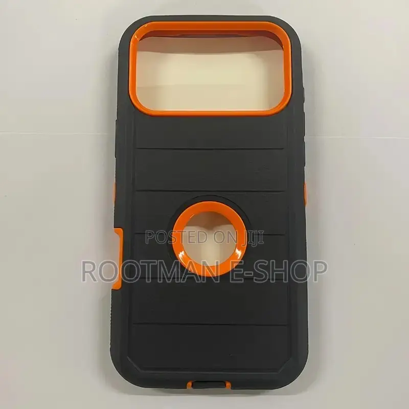 3 in 1 Hybrid Rugged Armor Covers for iPhone 17 Pro and Pro Max
