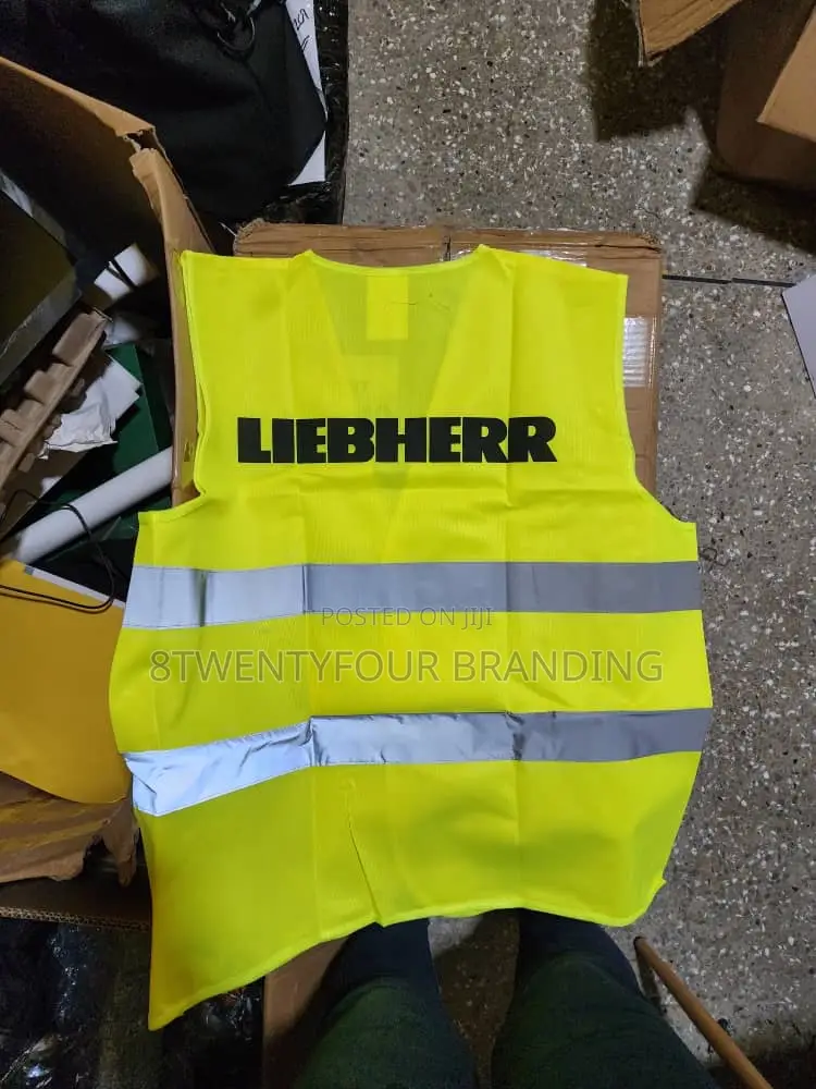 Branding of Security/Construction Safety Vests and Helmets