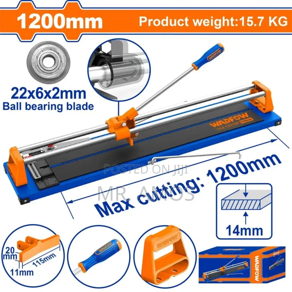 1200mm Manual Tile Cutting Machine - Wtr1512