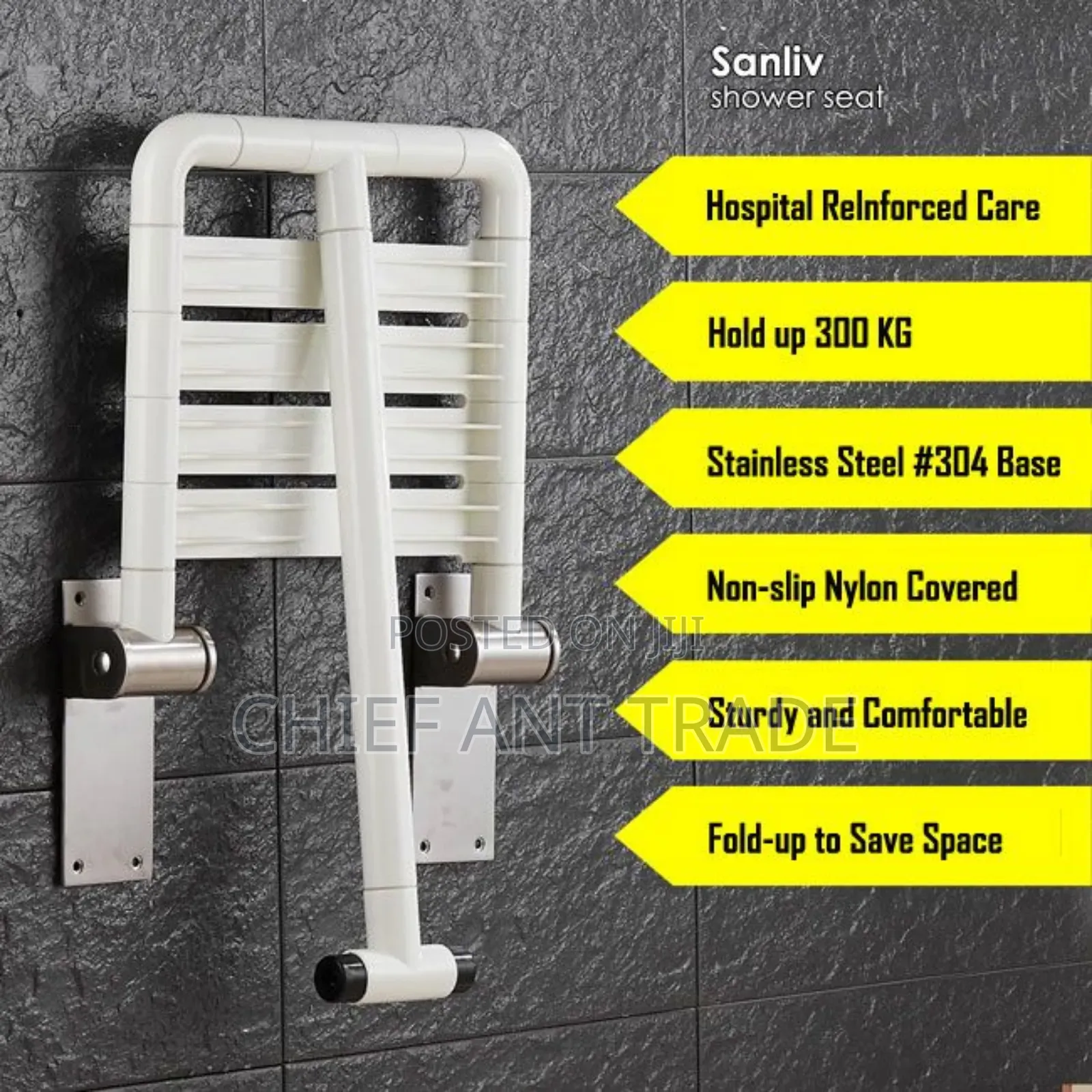 Bathroom Safety Seats. Adjustable