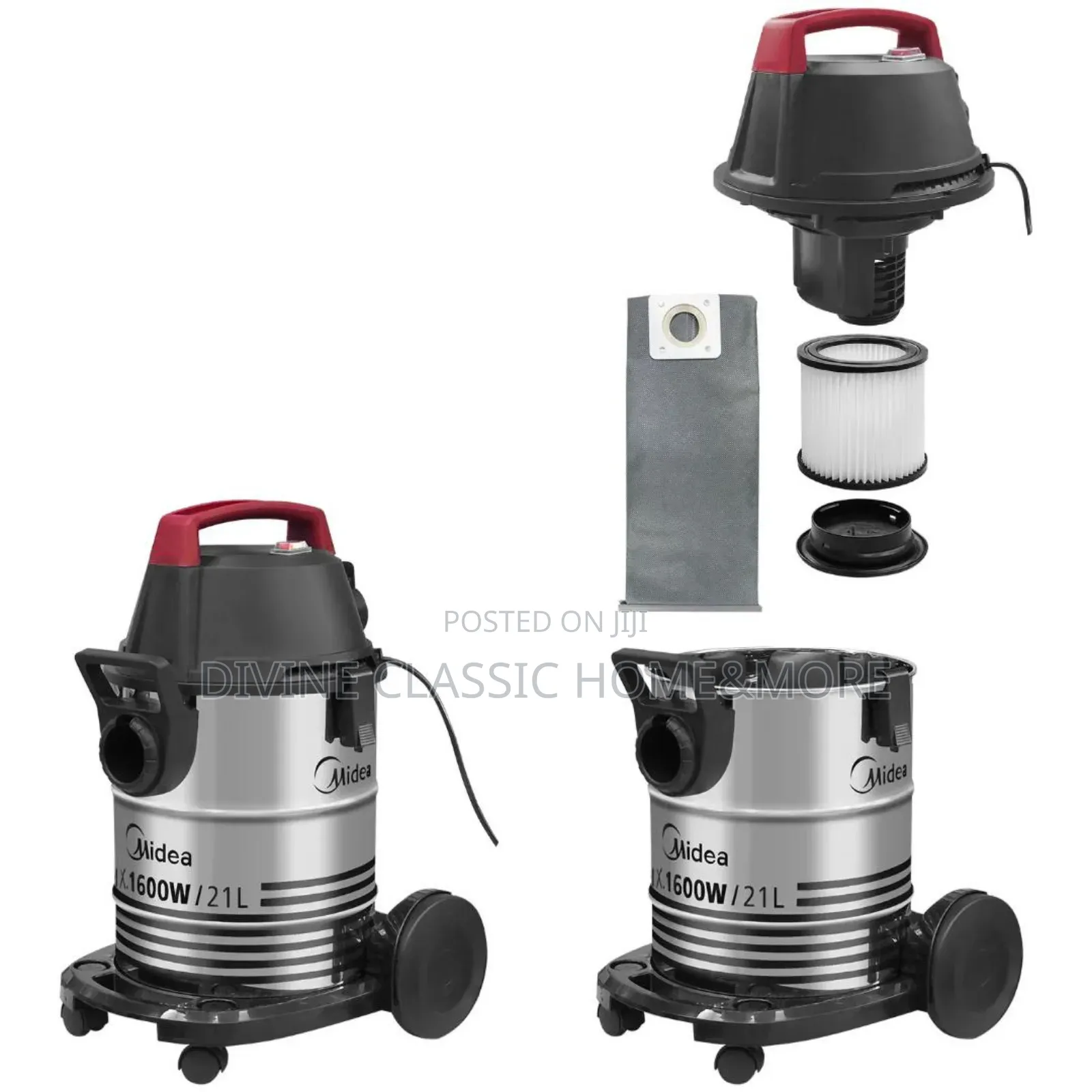 Midea Wet Dry / Blower Function Commercial Vacuum(1600w)