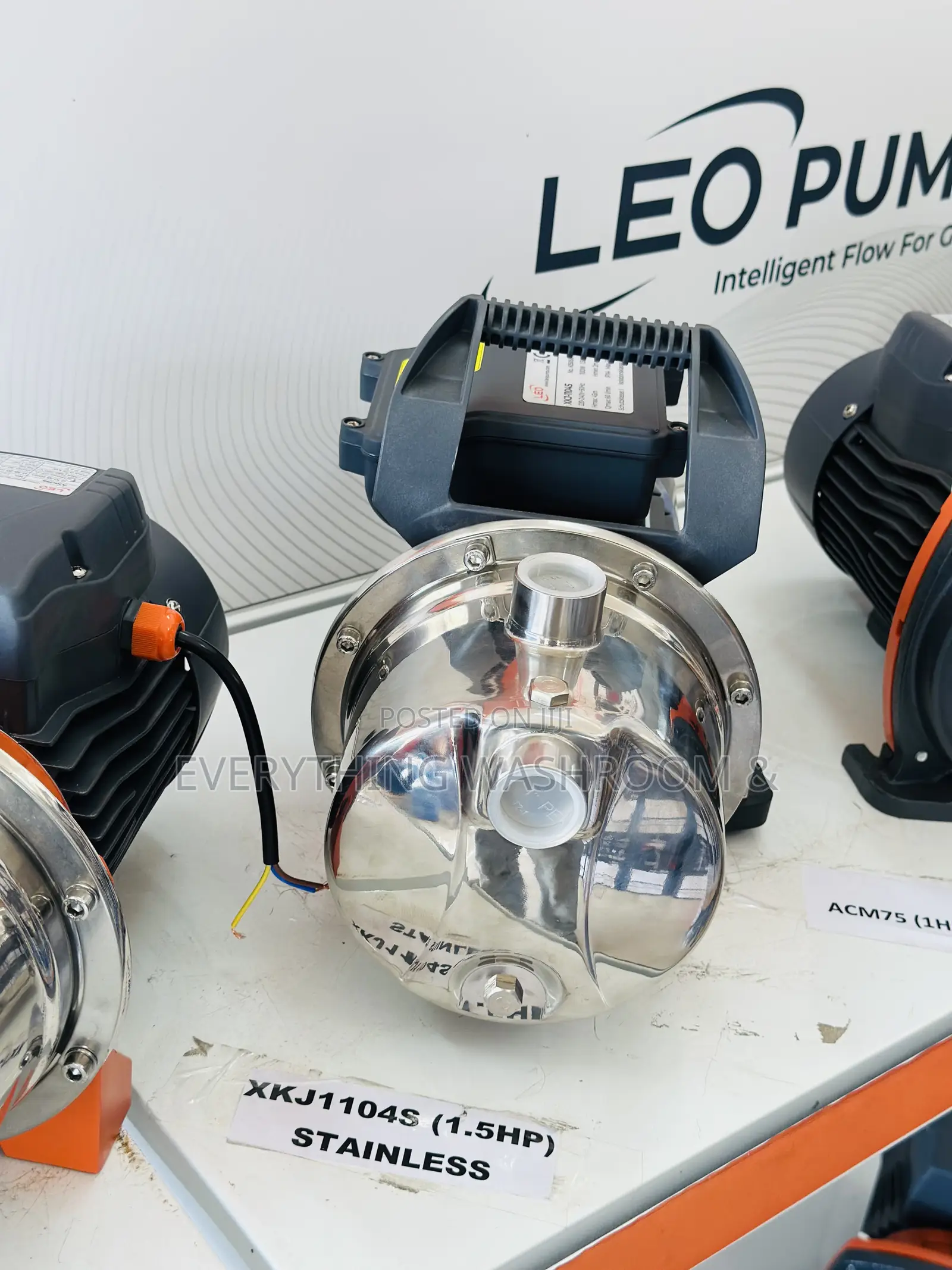 Leo 1.5hp Stainless Surface Water Pump for Home, Garden Irrigation
