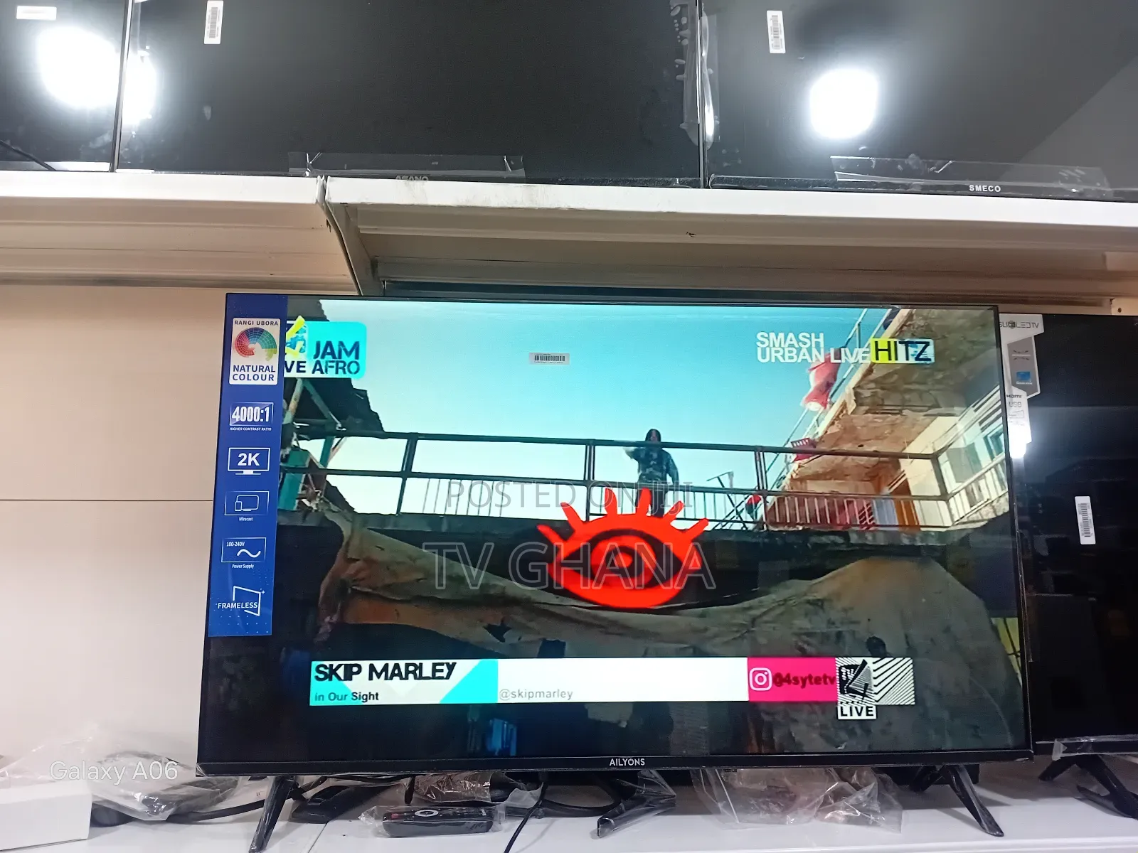 43 Inches Satellite Tv – Modern, Sleek Clear