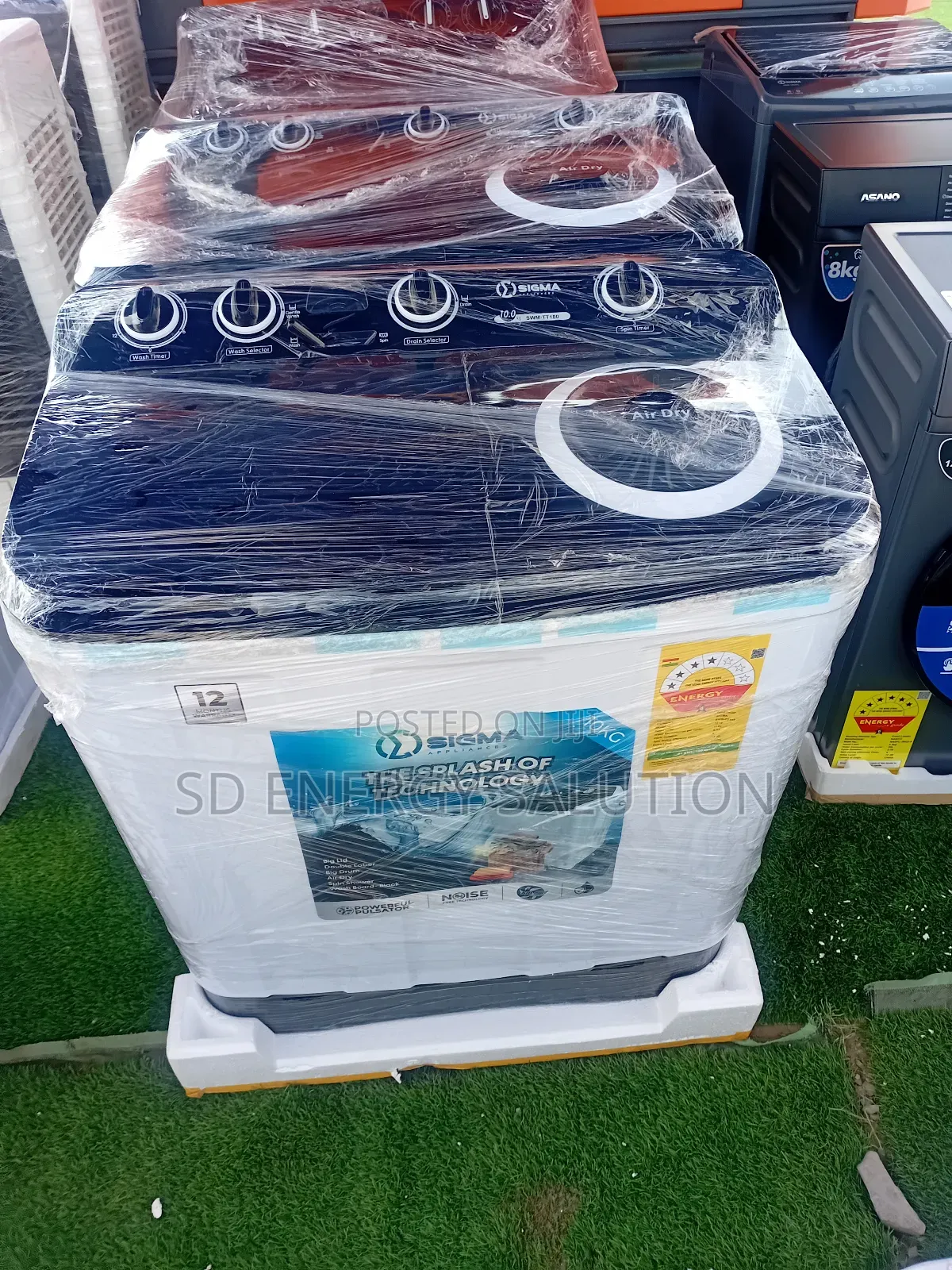 Quick Wash Max Sigma 10kg Washing Machine Sigma Washing Machine