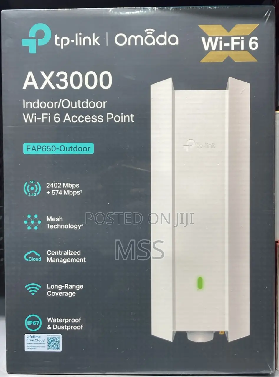 Eap650-Outdoor=Ax3000 Indoor/Outdoor Wifi 6 Access Point