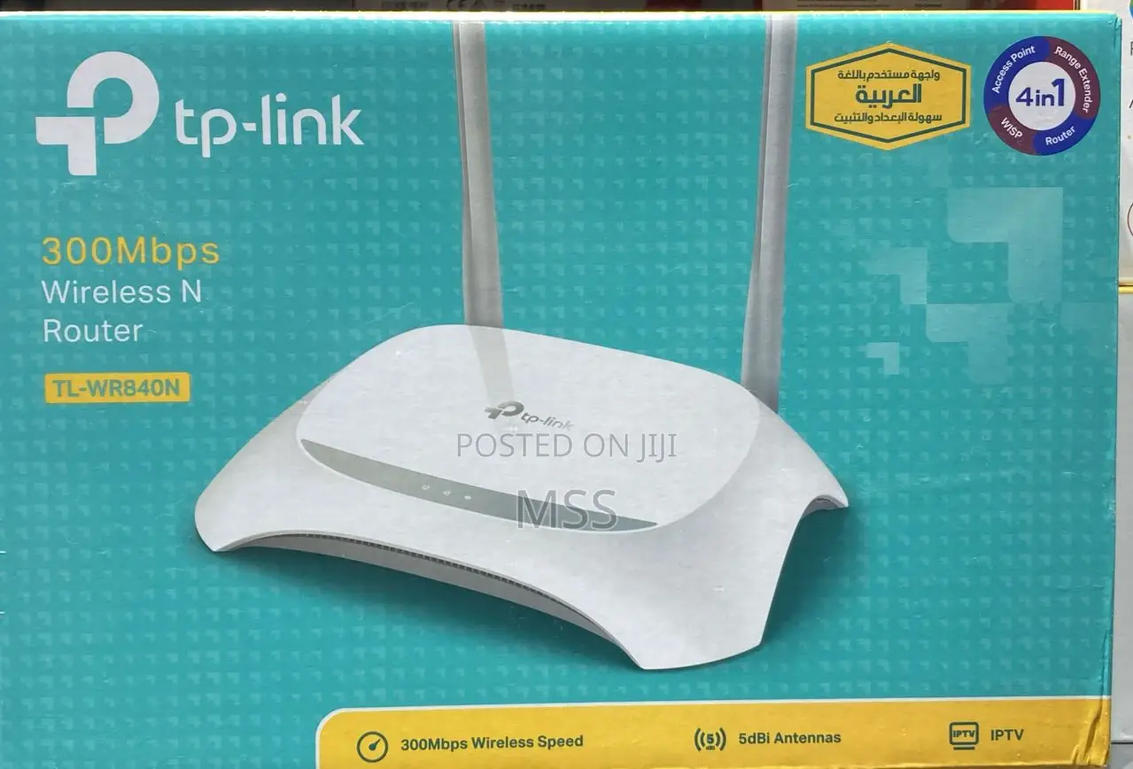 Tl-Wr840=N300mbps Wireless N Speed=Tplink