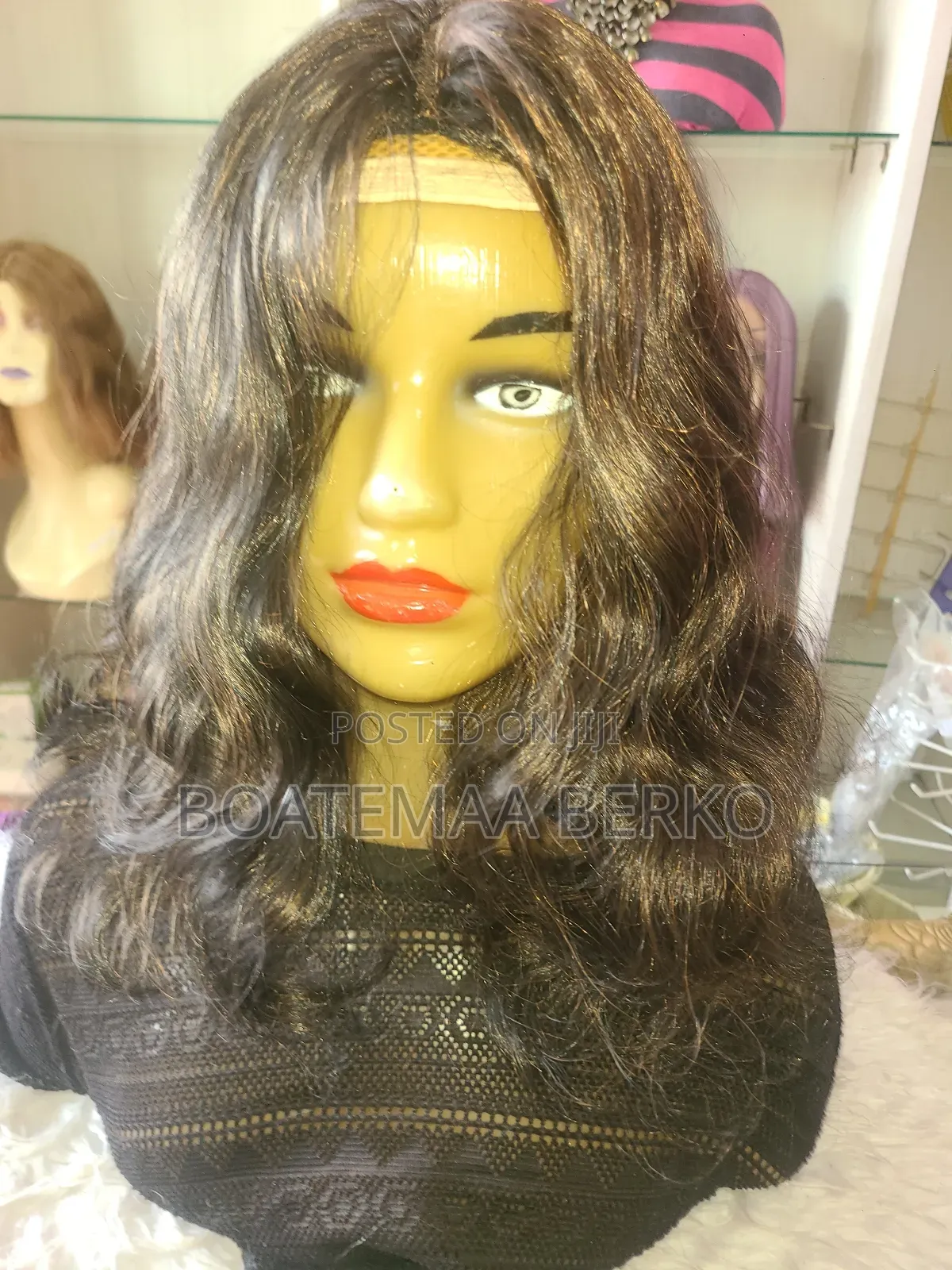 Brown Wavy Wig