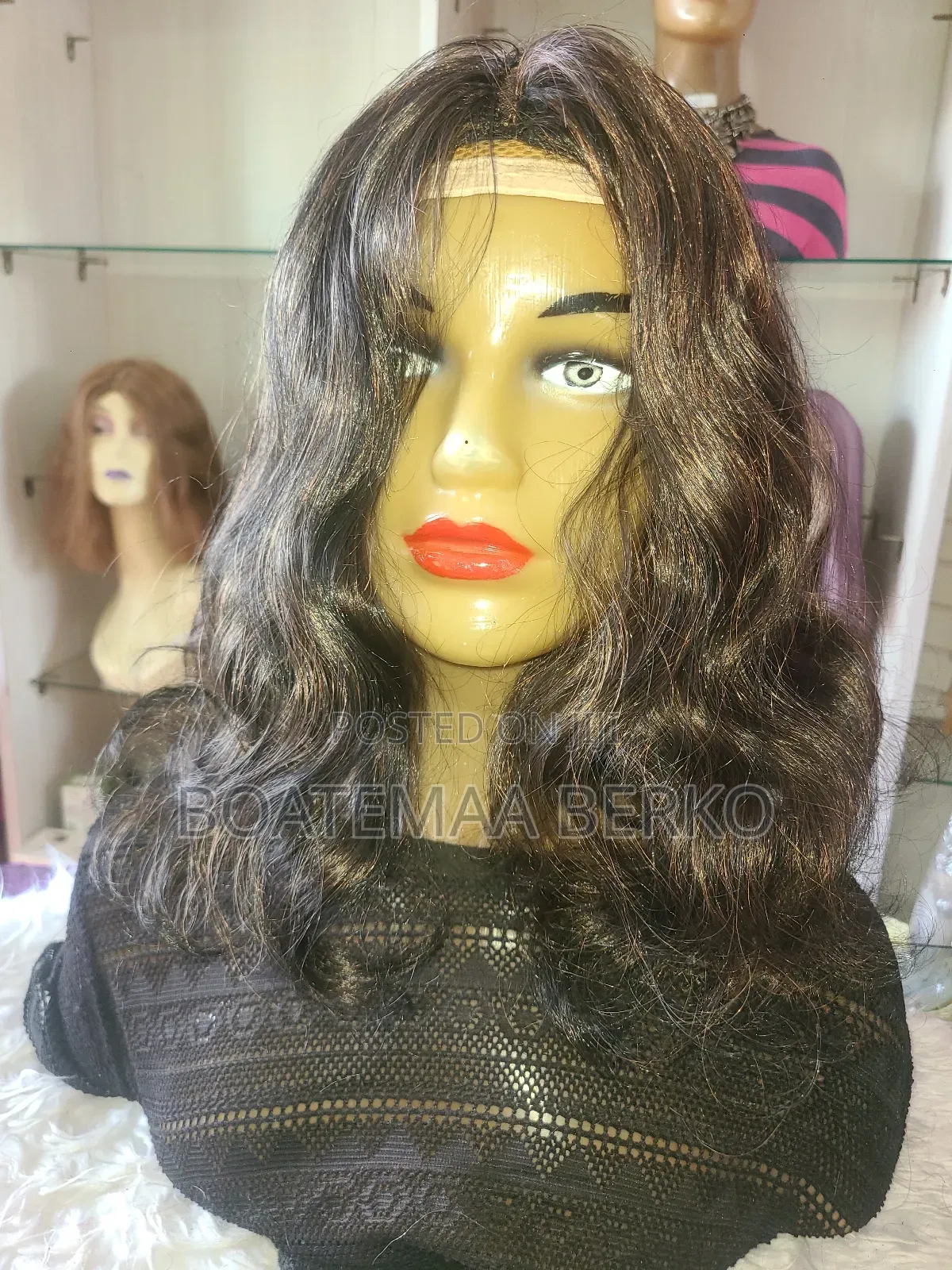 Brown Wavy Wig