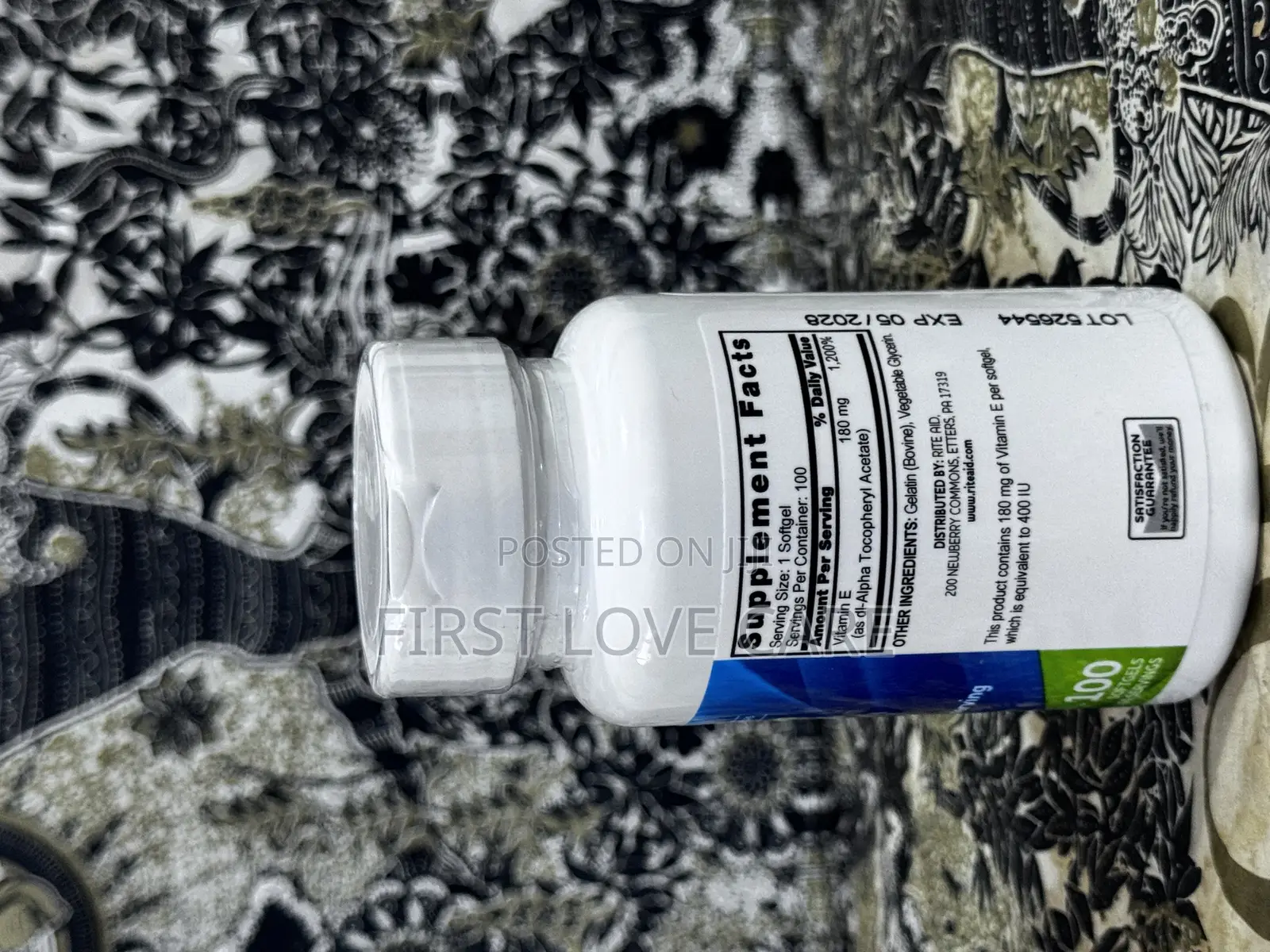 Rite Aid Vitamin E 180mg ( 400iu)