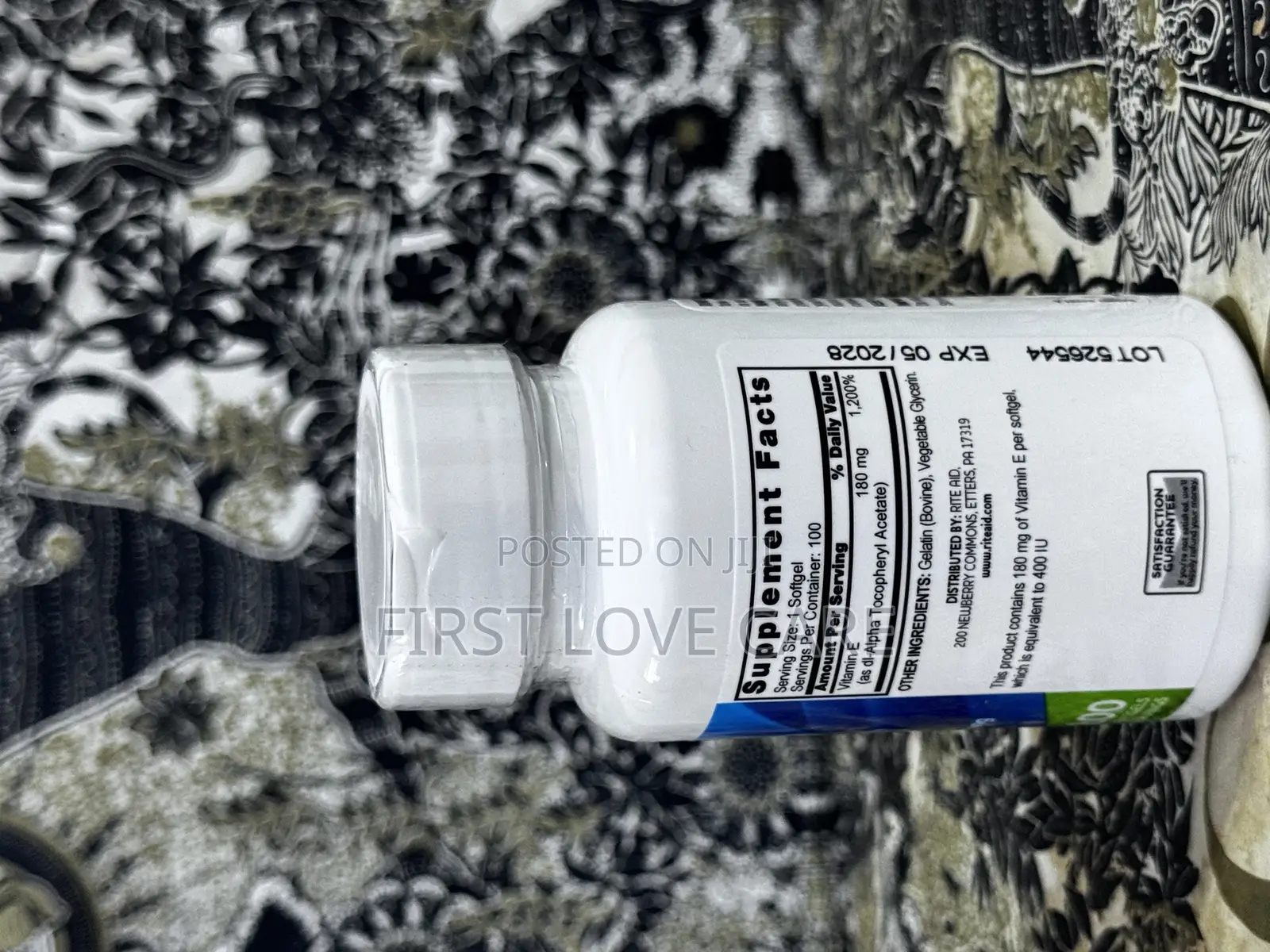 Rite Aid Vitamin E 180mg ( 400iu)