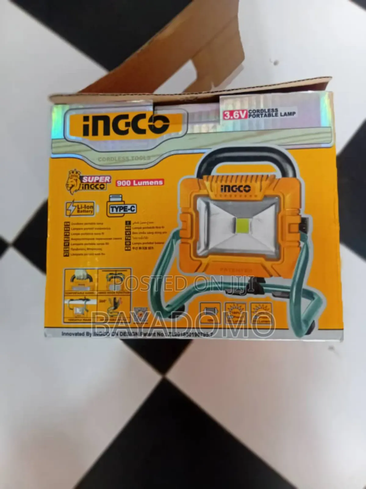 Cordless Portable Lamp