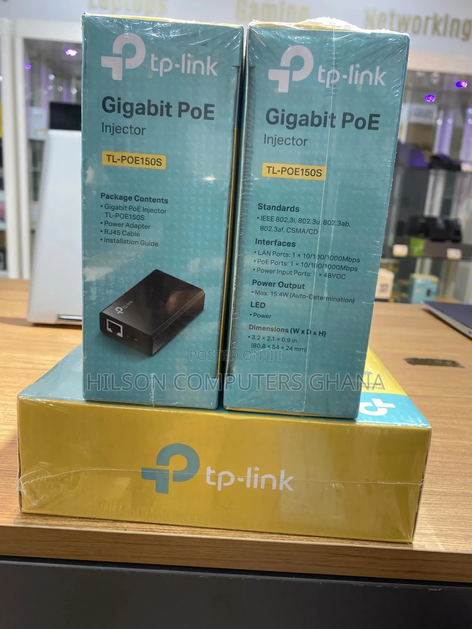 Tp-link Poe Adapter Tl-poe150s Poe Gigabit Power Supply