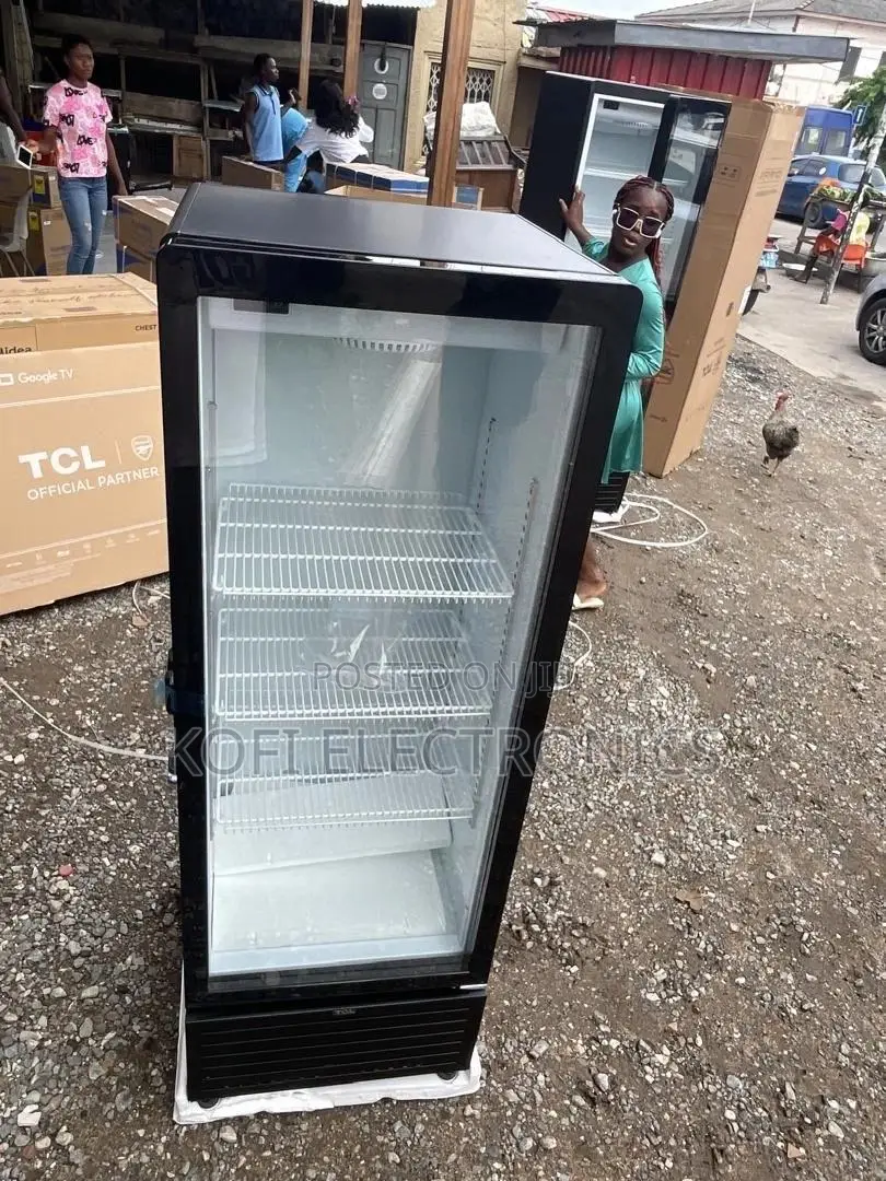Tcl 325l Ultra-chill Standing Fridge Perfect For Shops Drinks
