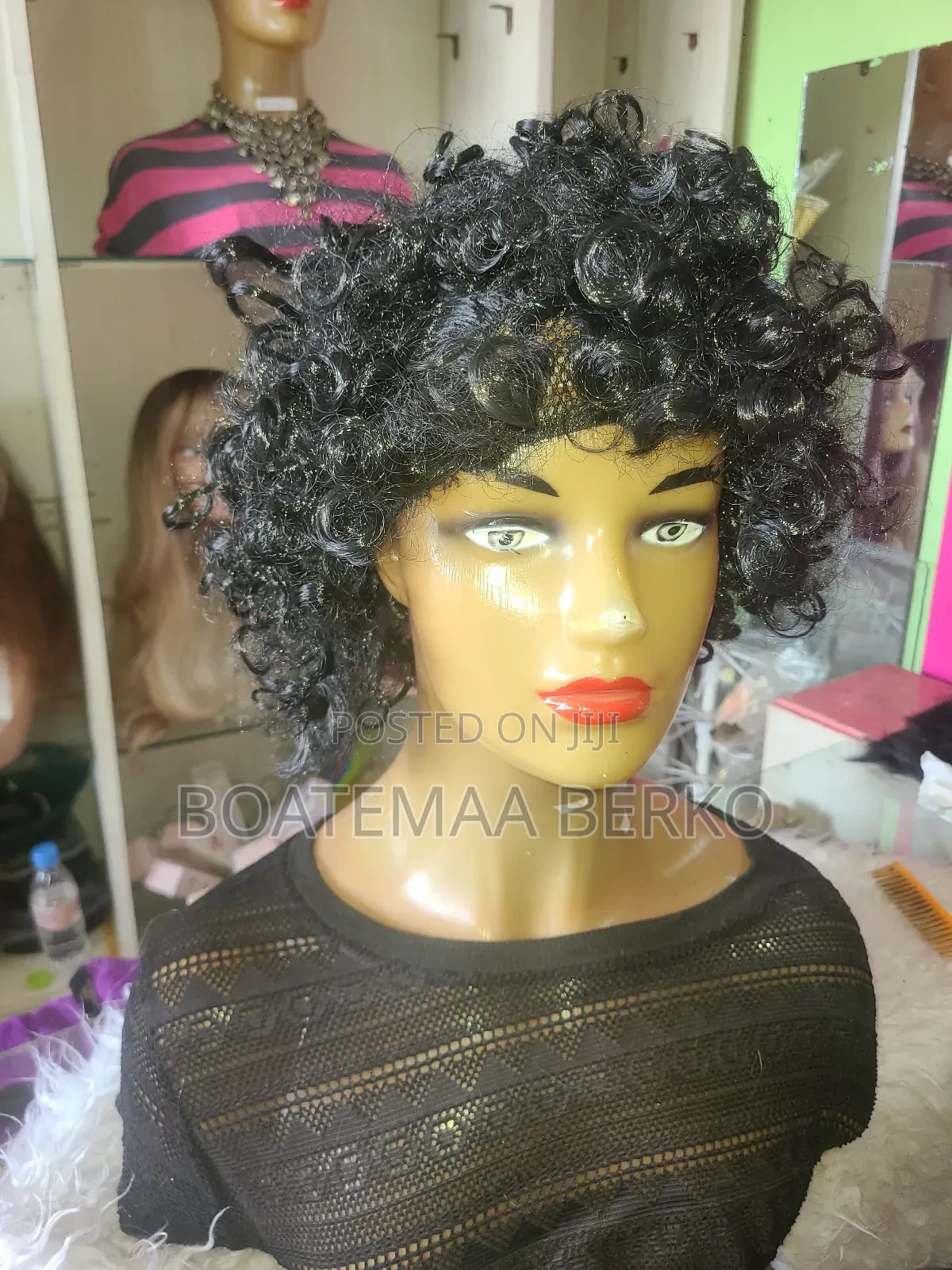 Black Curly