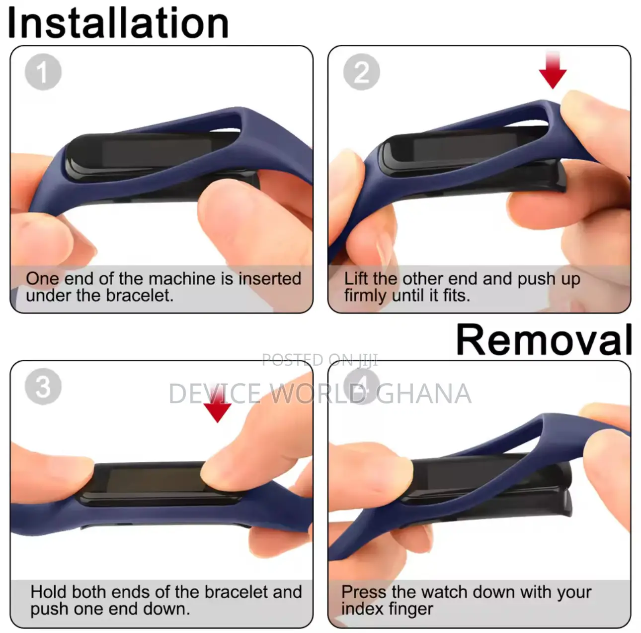 Silicone Strap for Samsung Fit 2 ( Just the Strap Not the Watch Itself