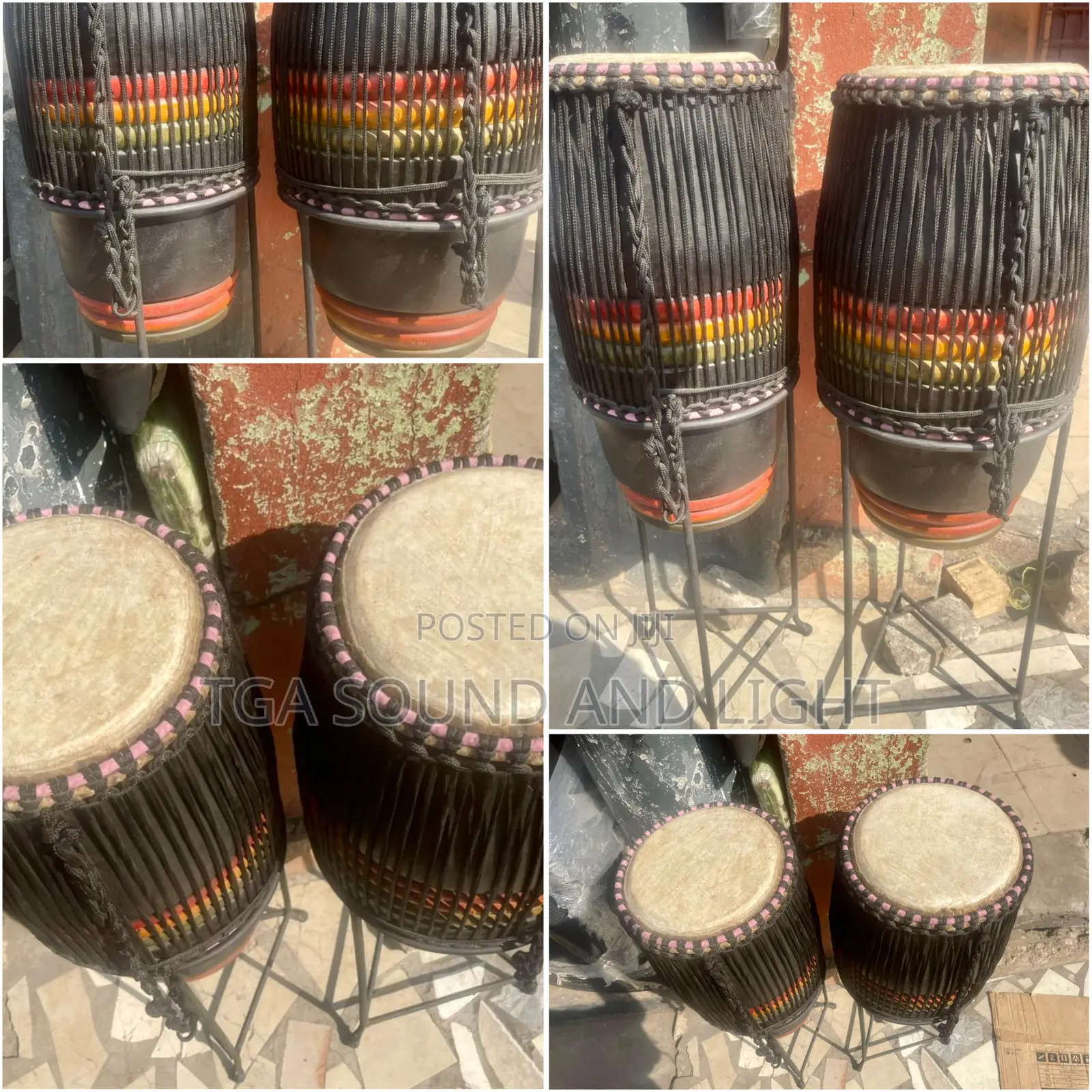 African Percussion/Conga - Pair