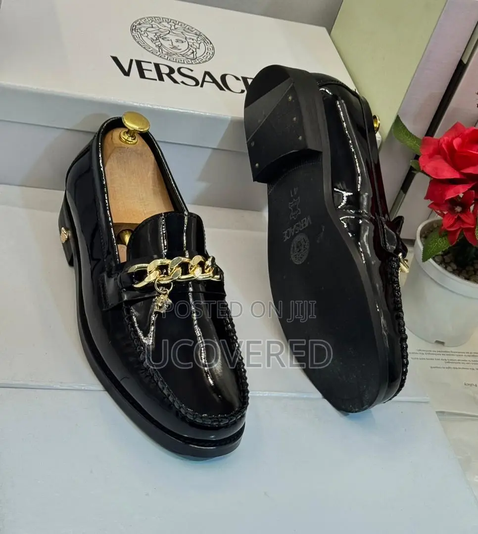 Versace Mirror Men’S Loafers Shoe