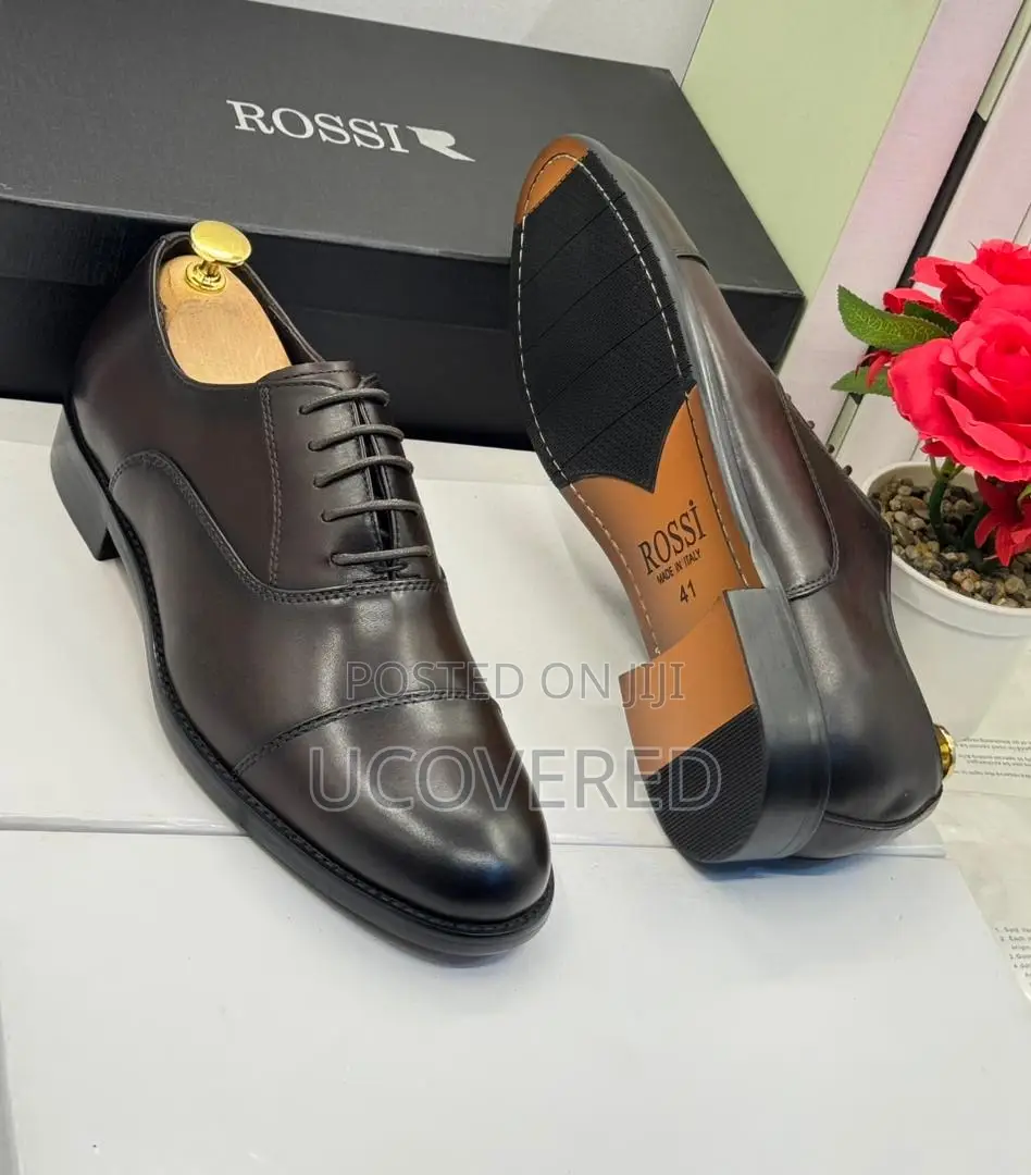 Rossi Men’S Leather Executive Classic Shoe