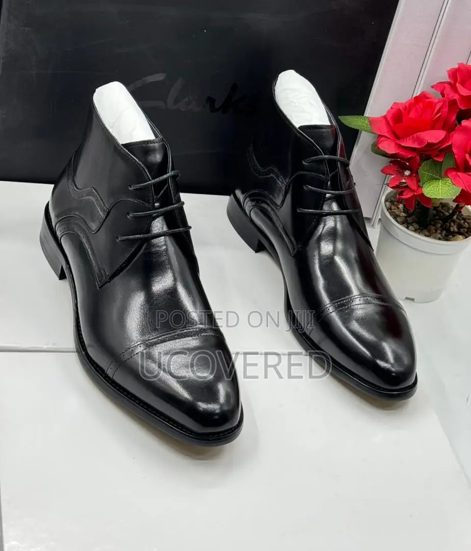 Clark’S Men’S Leather Executive Boots