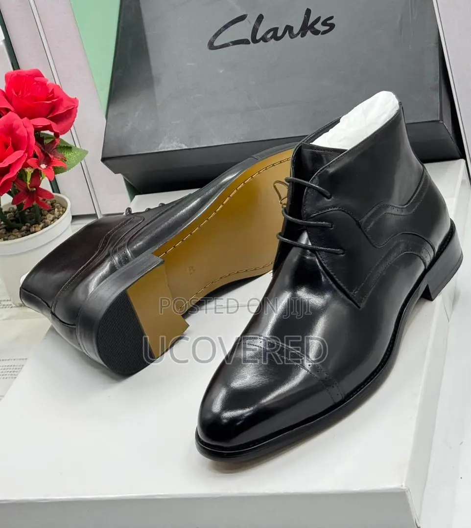 Clark’S Men’S Leather Executive Boots
