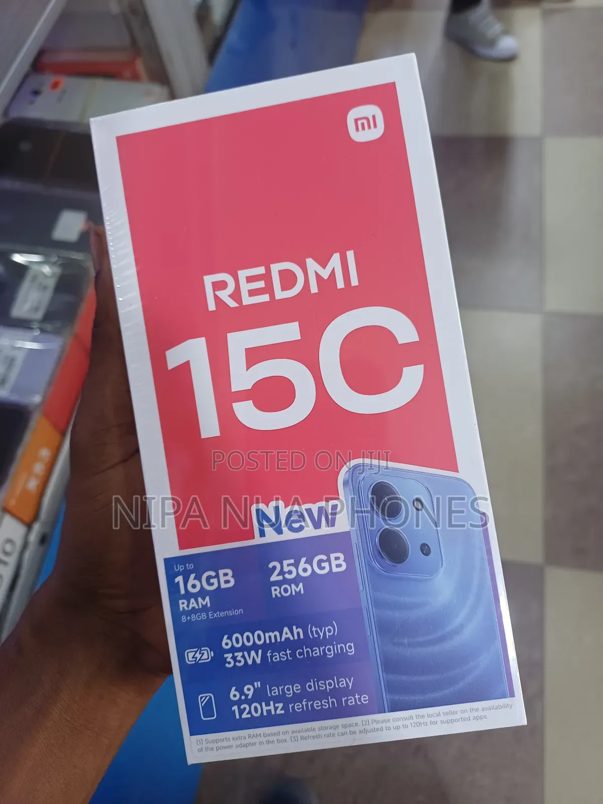 New Xiaomi Redmi 15C 4G 256 GB Blue