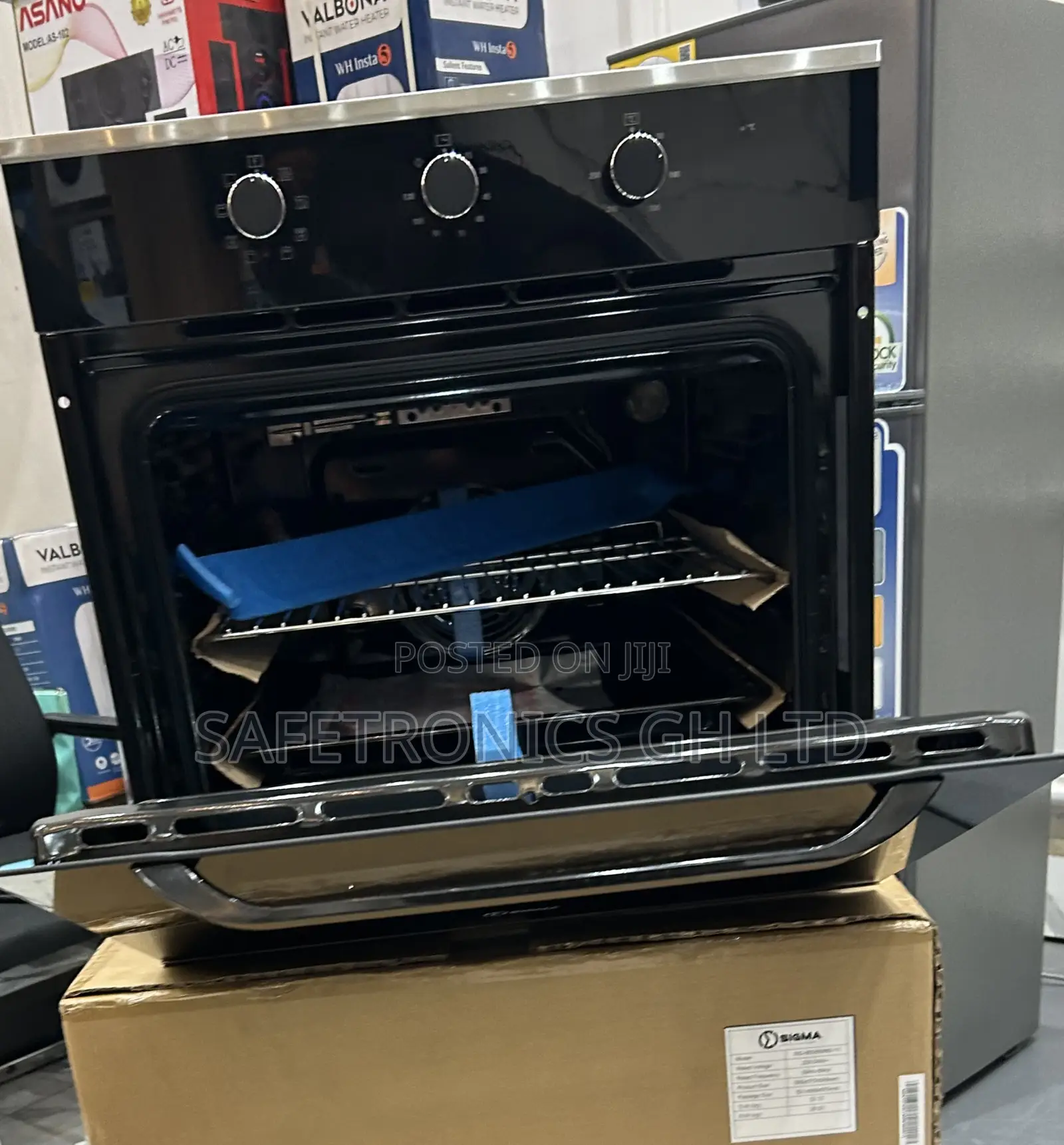 Order Durable Electric in-Built Sigma Black Oven