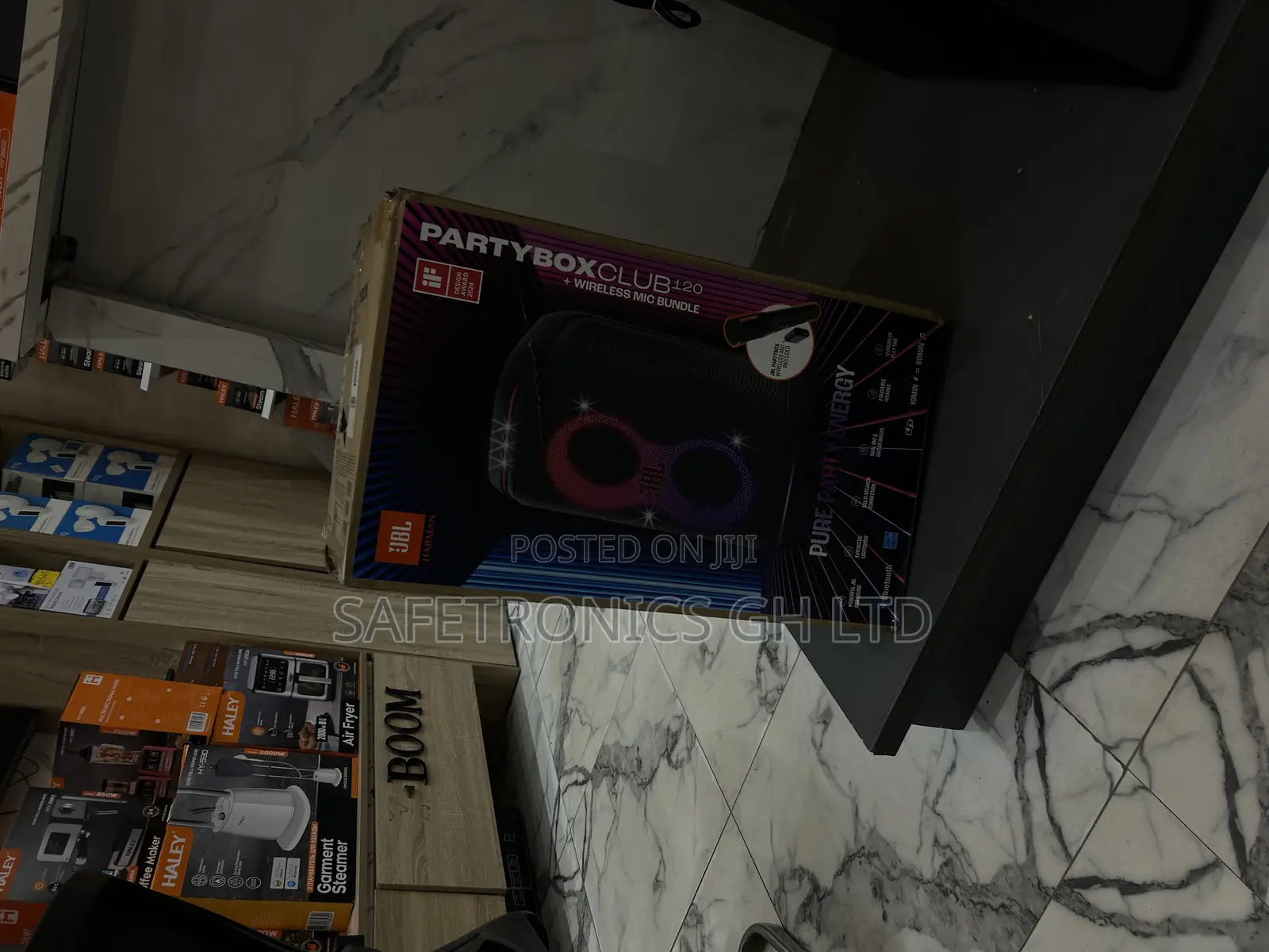 Just Buy Powerful Bass Boost JBL Party Box Club 120 Speaker