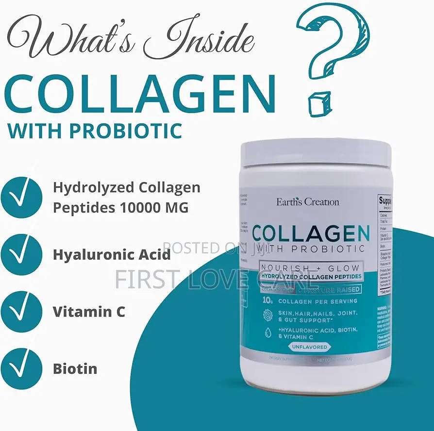 Earths Creation Collagen With Probiotic