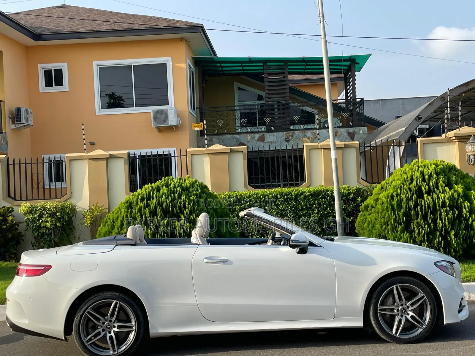 Mercedes-Benz E400 2018 White