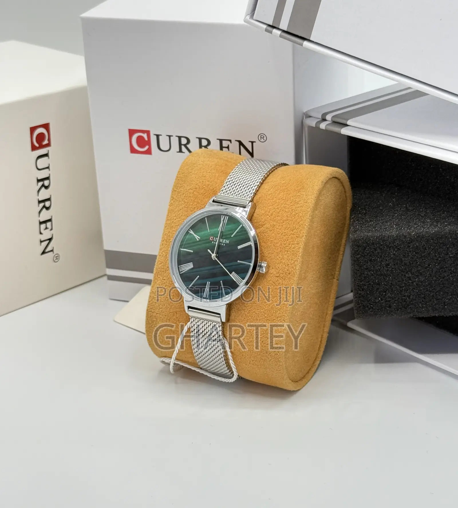 Curren Ladies Bold Analog Silver Watch