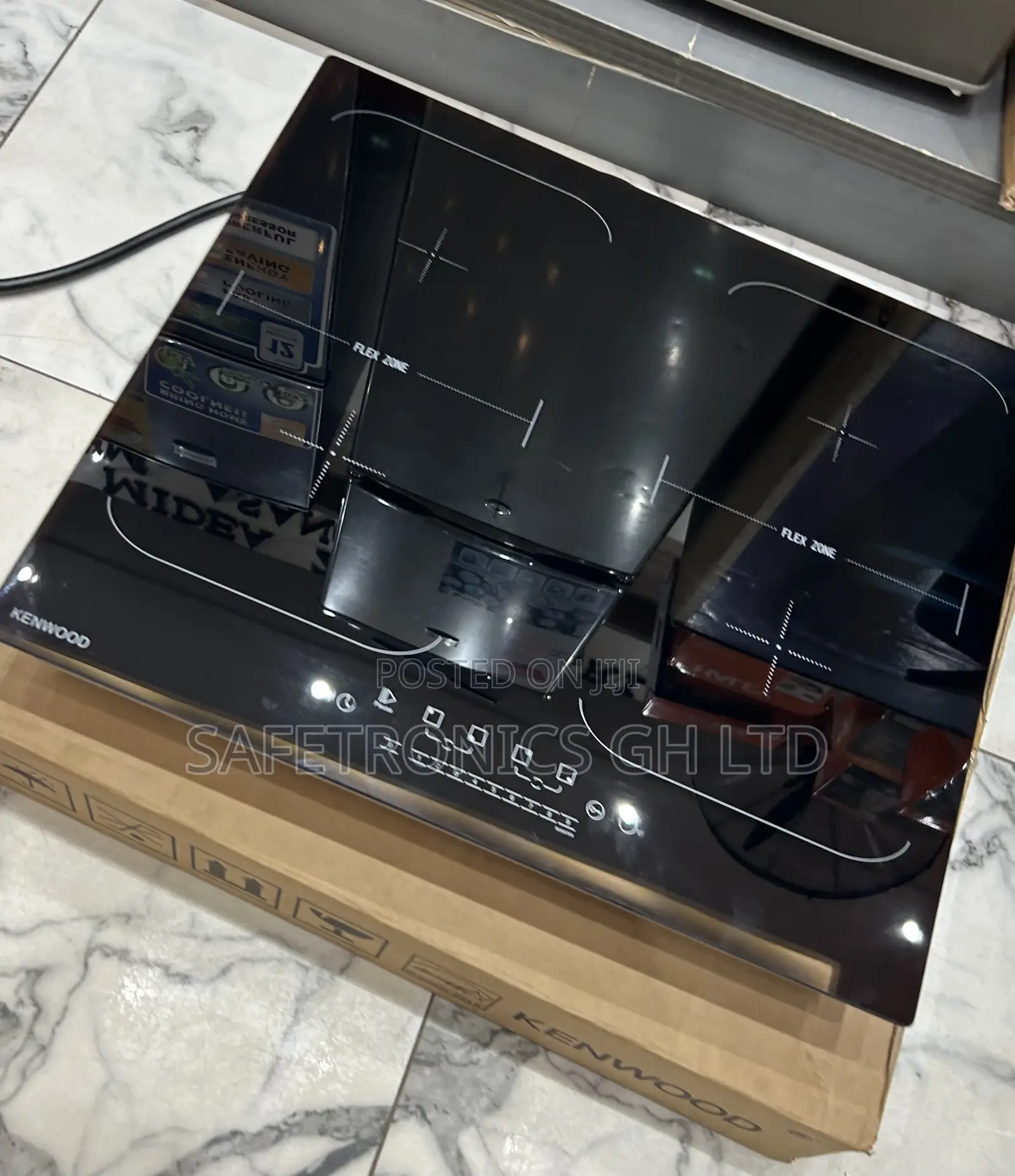 Sealed Quality Kenwood 4 Hob Electric (Glass) Black